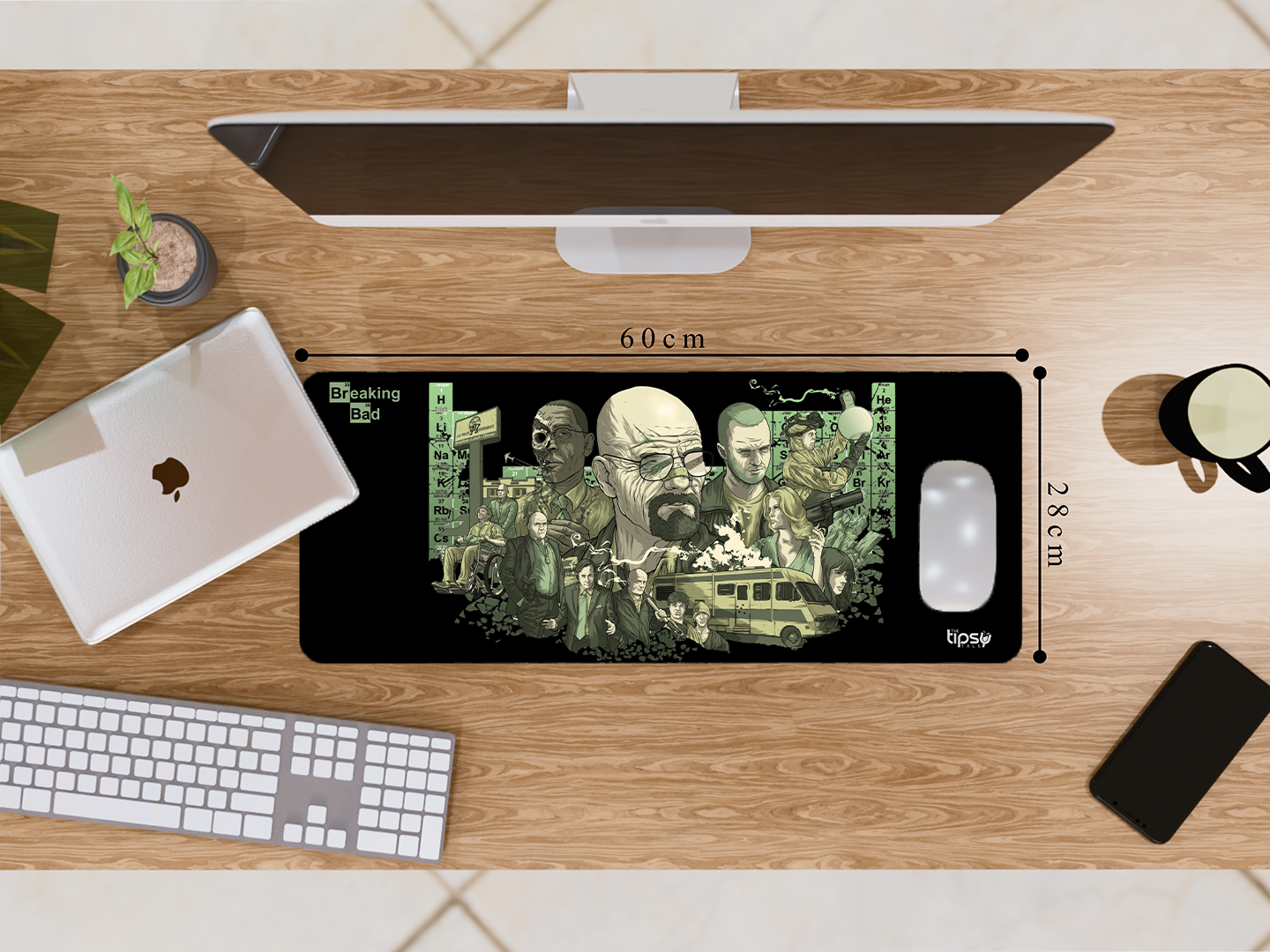"BREAKING BAD- Series Edition" Gaming Mousepad- Elevate Your Gaming Experience
