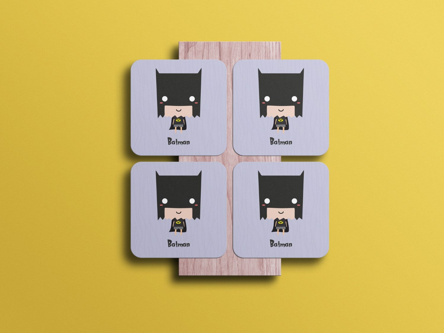 Protect Your Surfaces with Gotham's Finest: Batman Coaster Set