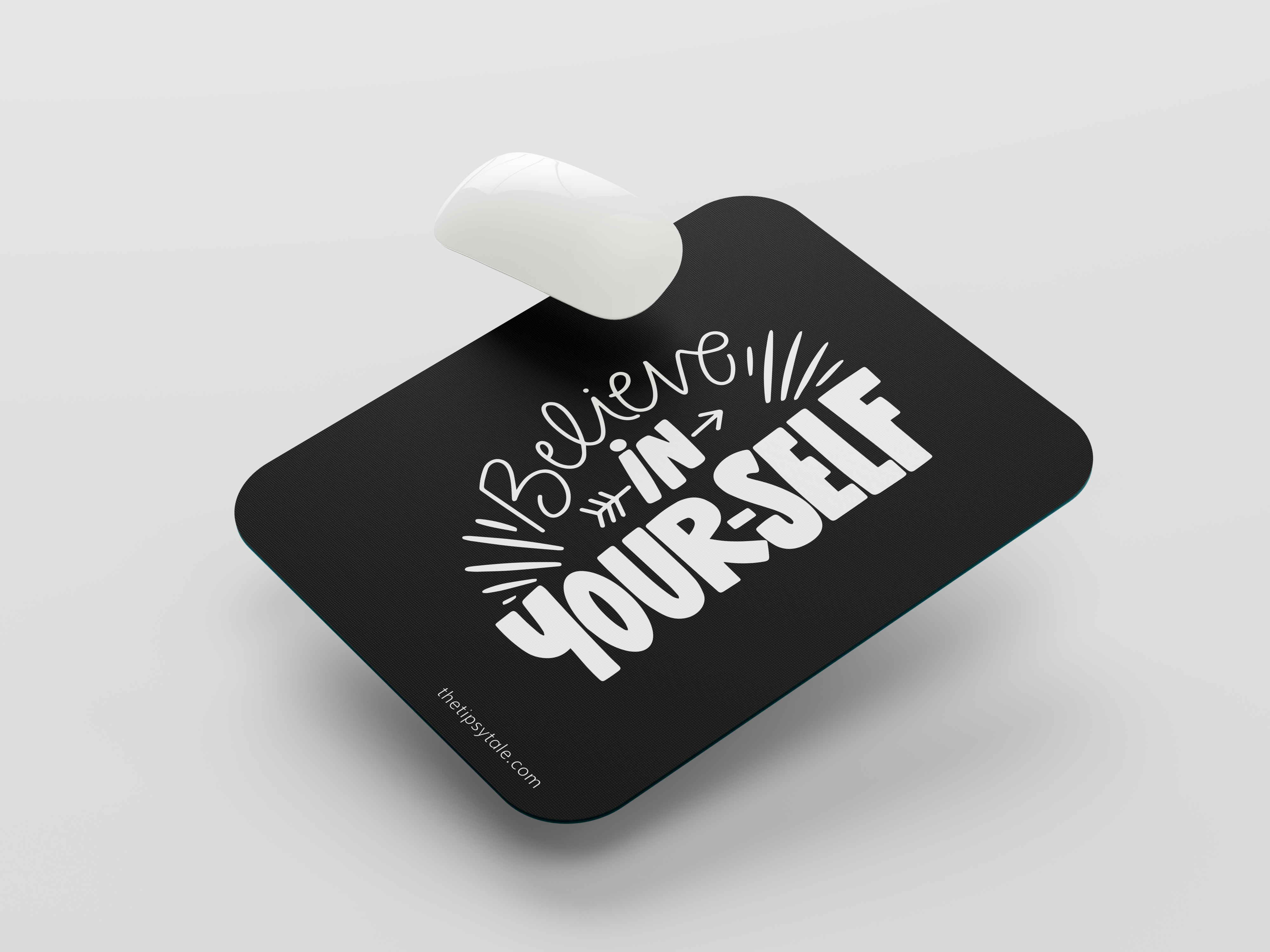 "Self Belief" Mousepad – Enhance Your Workspace with Style