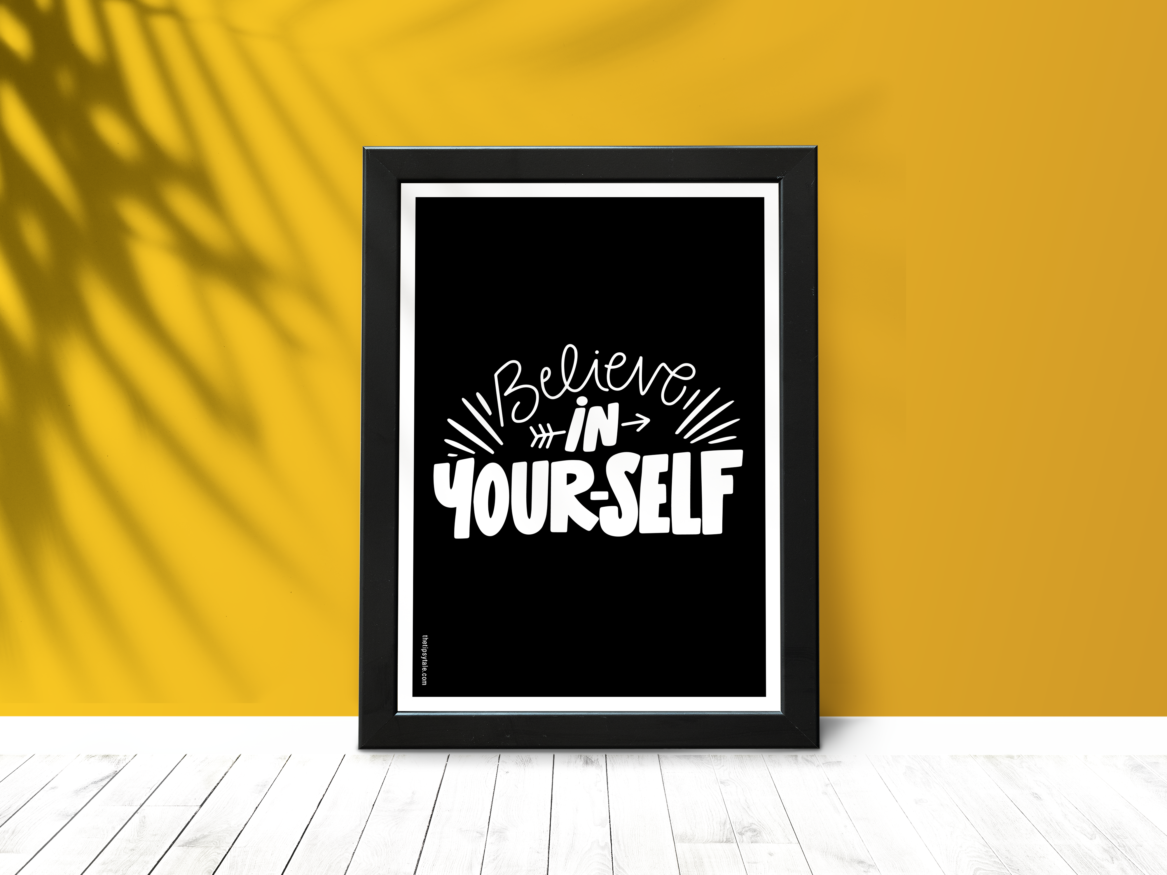 "Rise to the Challenge" Poster – Add a Touch of Personality to Your Space