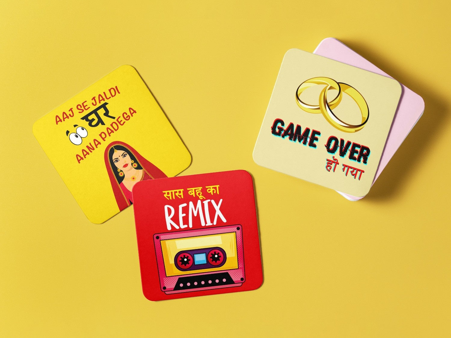 Bride to Be: Coaster Set of 4