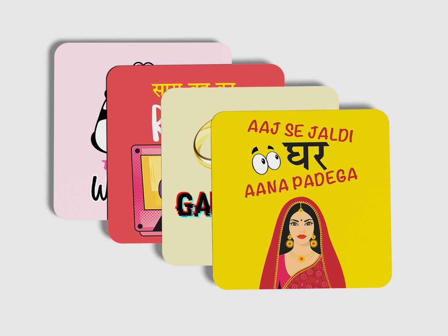 Bride to Be: Coaster Set of 4