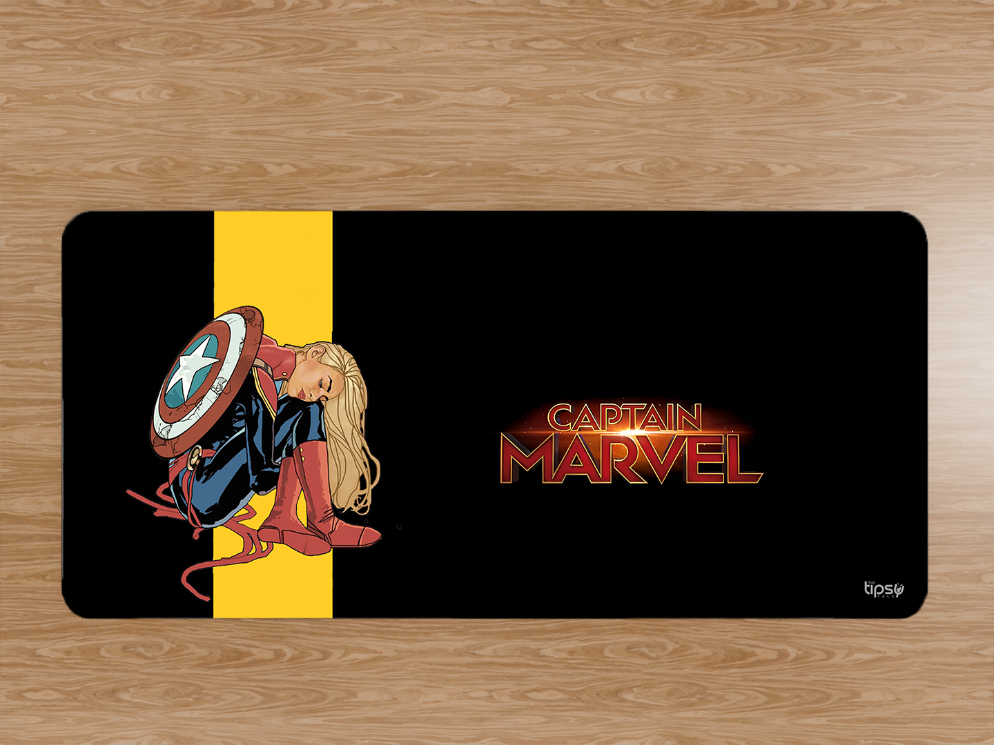 "CAPTAIN MARVEL" Gaming Mousepad Elevate Your Gaming Experience