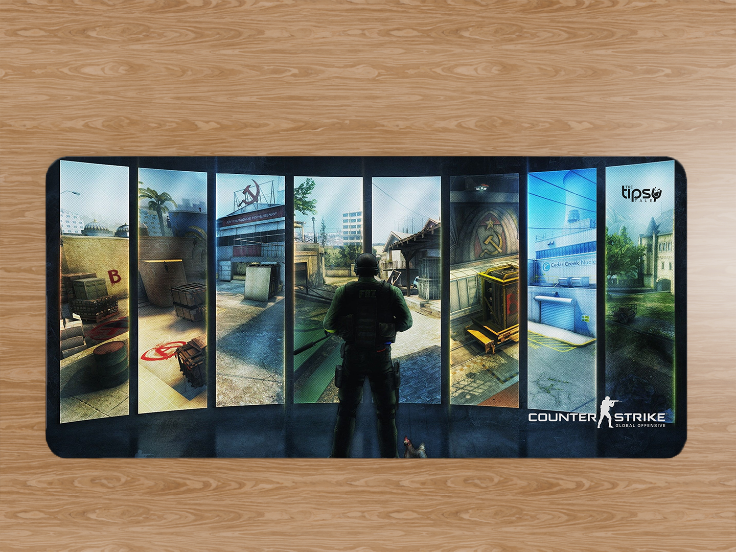 "COUNTER STRIKE - Video Game" Gaming Mousepad- Elevate Your Gaming Experience