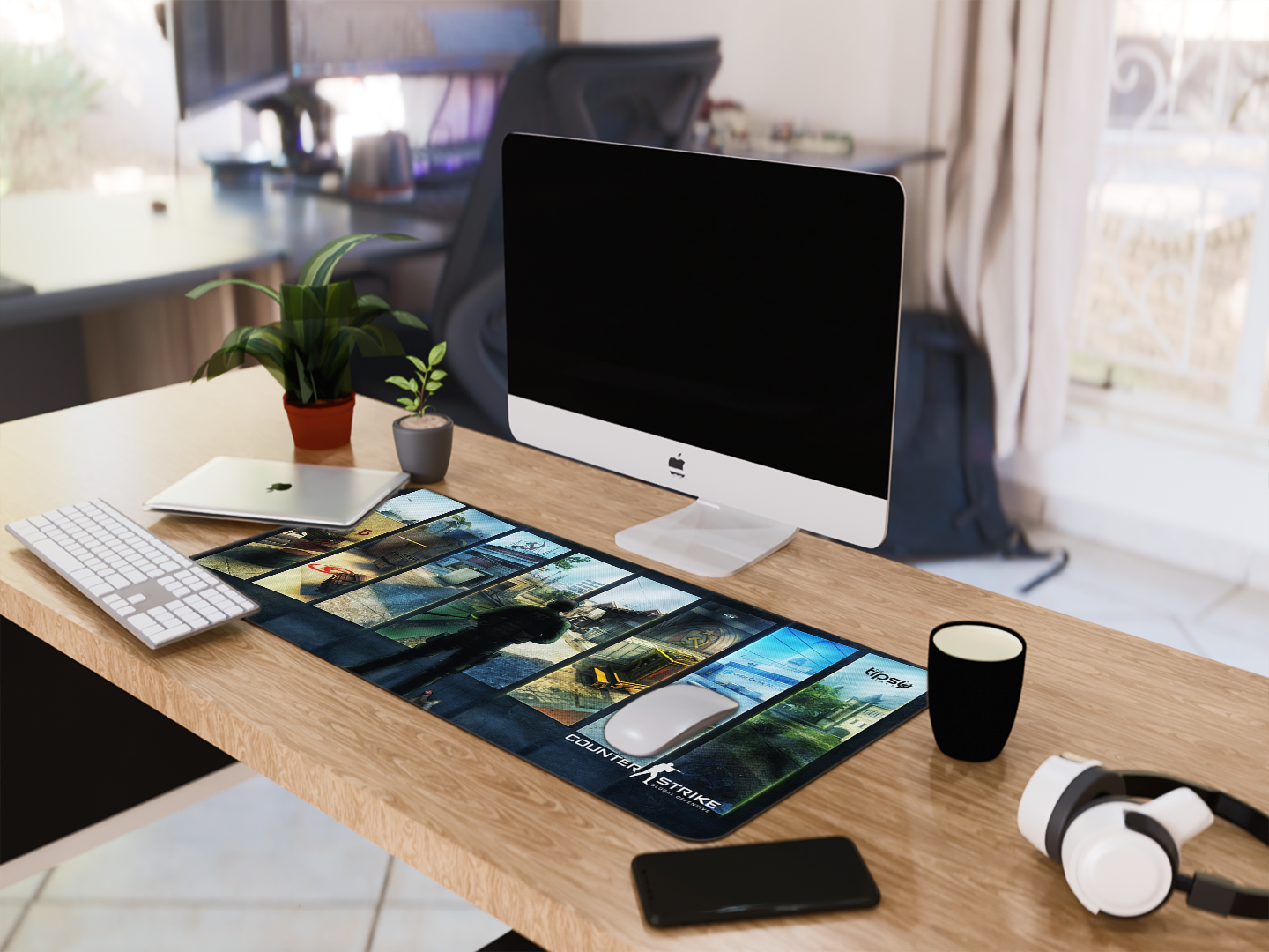 "COUNTER STRIKE - Video Game" Gaming Mousepad- Elevate Your Gaming Experience