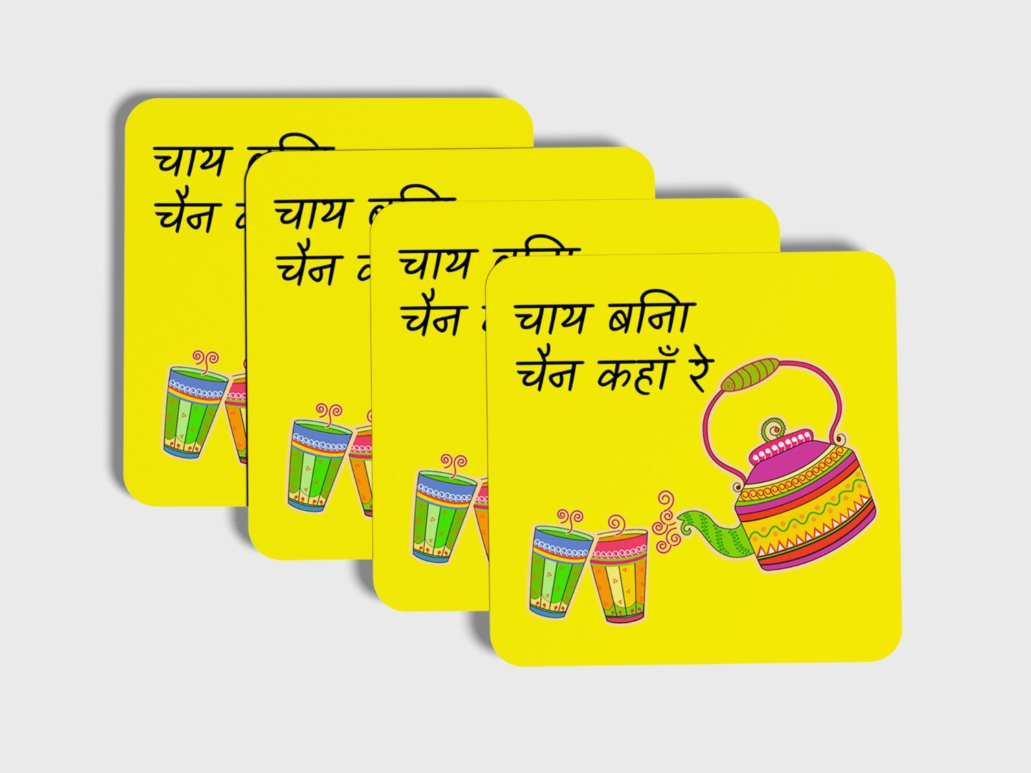Experience Rajasthani Charm with Every Sip: Coaster Set