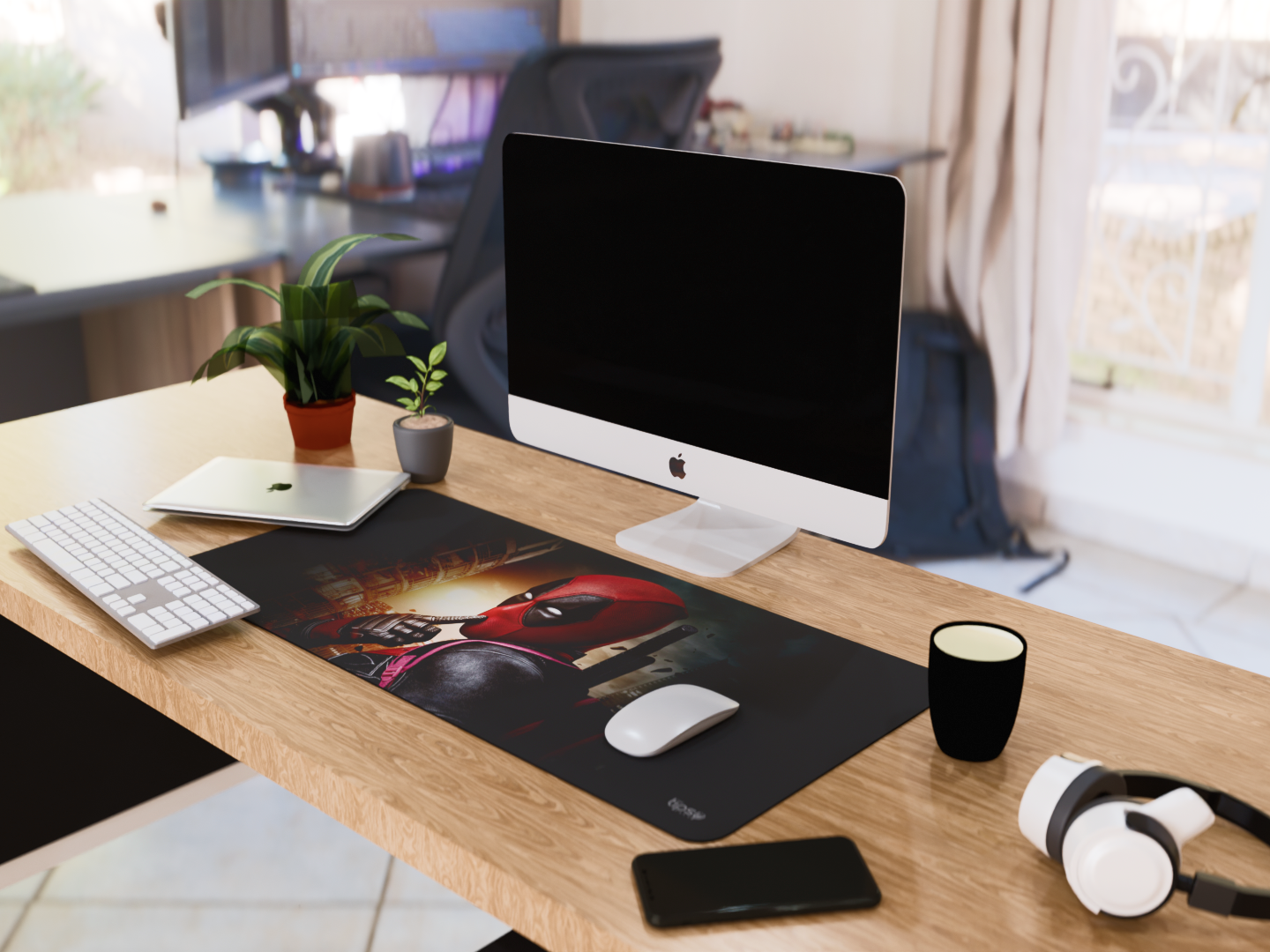 "DeadPool" Gaming Mousepad Elevate Your Gaming Experience the Marvel Style