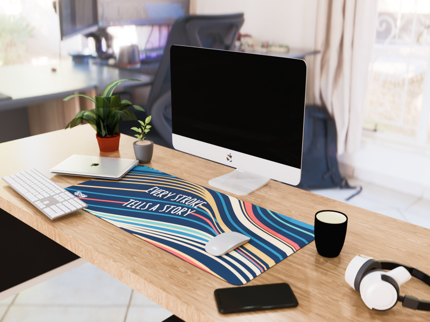 "Artistic Vibe" Gaming Mousepad Elevate Your Gaming Experience