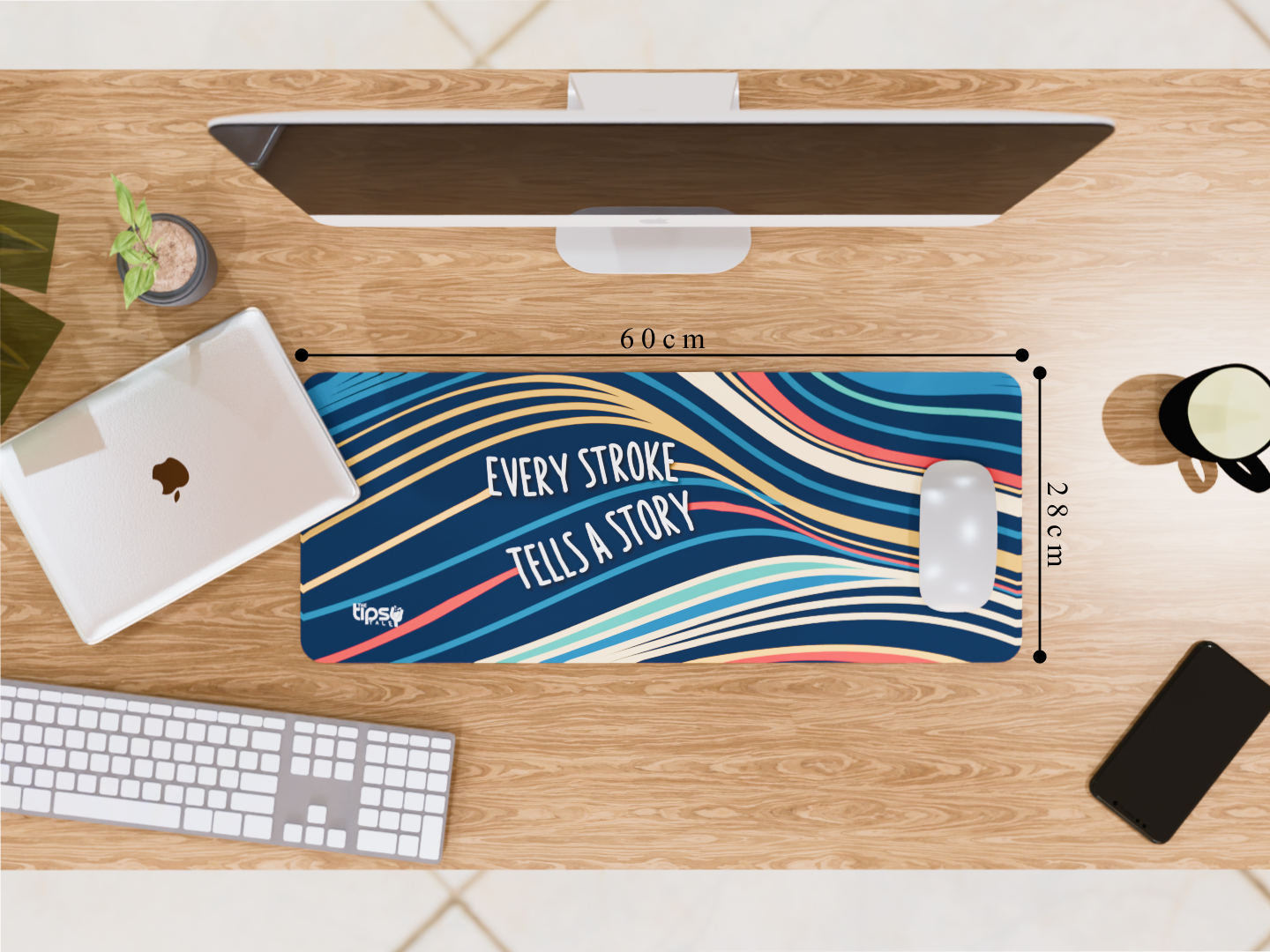 "Artistic Vibe" Gaming Mousepad Elevate Your Gaming Experience