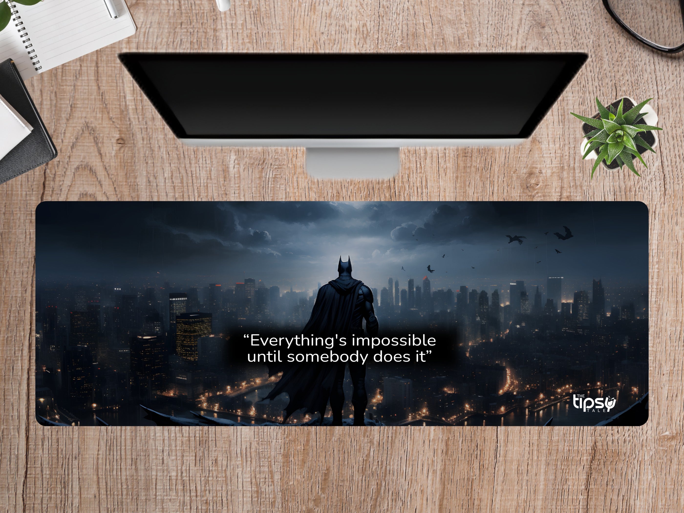 "Motivational Quote" Gaming  Mousepad Elevate Your Gaming Experience
