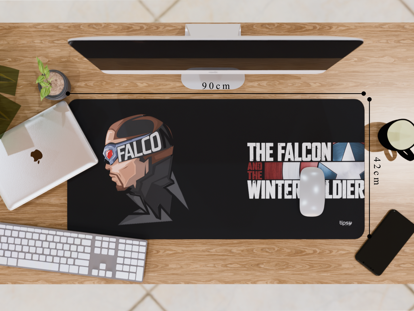 "FALCON MARVEL" Gaming Mousepad Elevate Your Gaming Experience