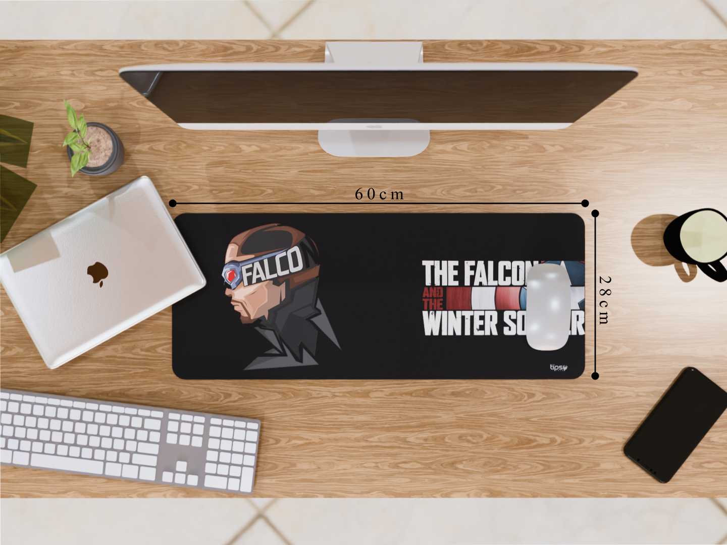 "FALCON MARVEL" Gaming Mousepad Elevate Your Gaming Experience
