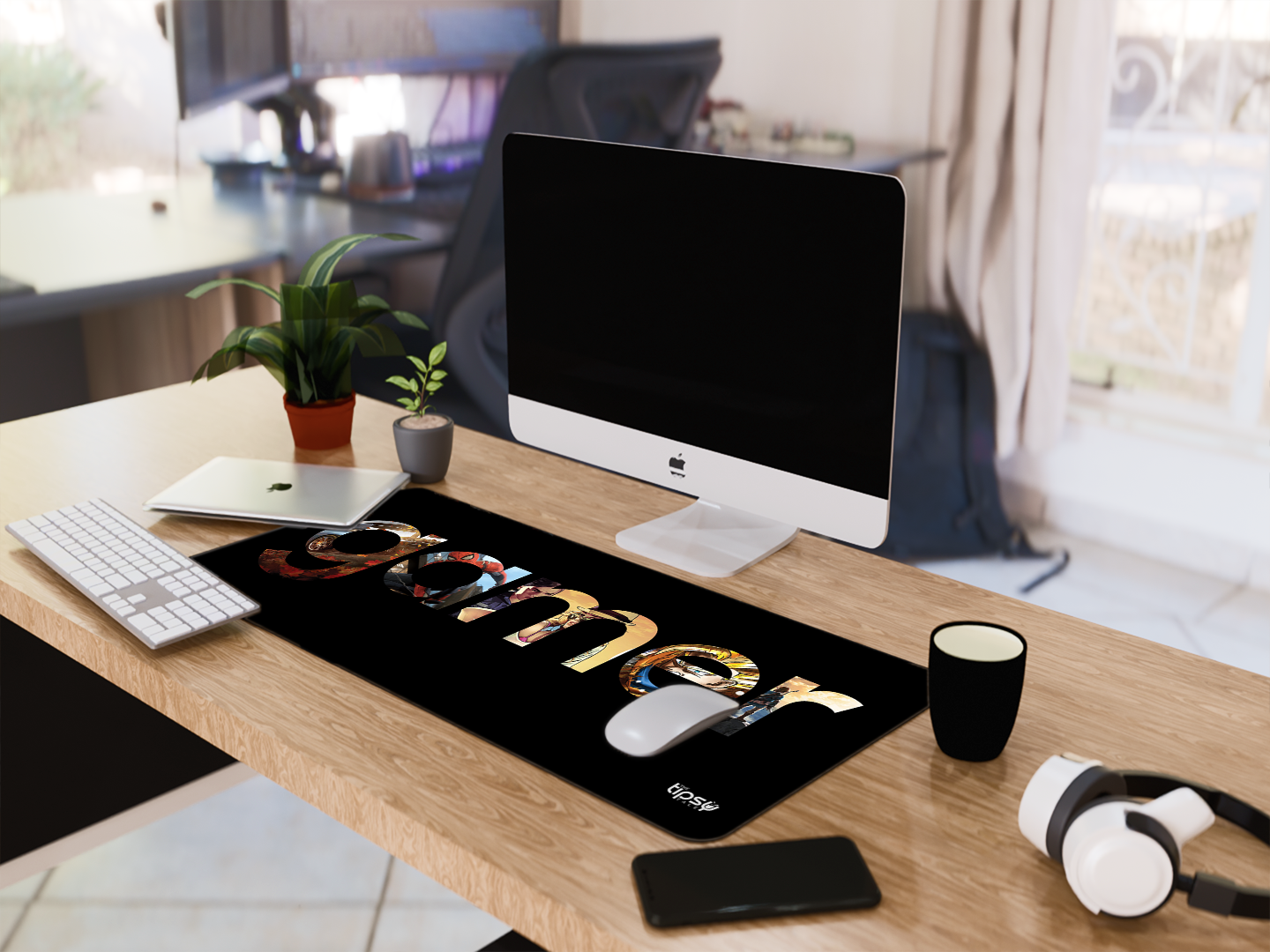 "GAMER" Gaming Mousepad Elevate Your Gaming Experience