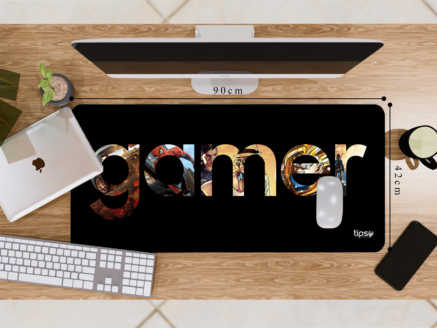 "GAMER" Gaming Mousepad Elevate Your Gaming Experience