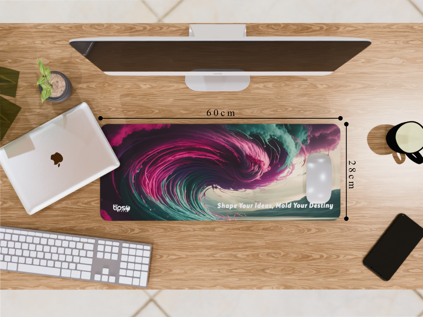 "Unleash your vision" Gaming Mousepad Elevate Your Gaming Experience