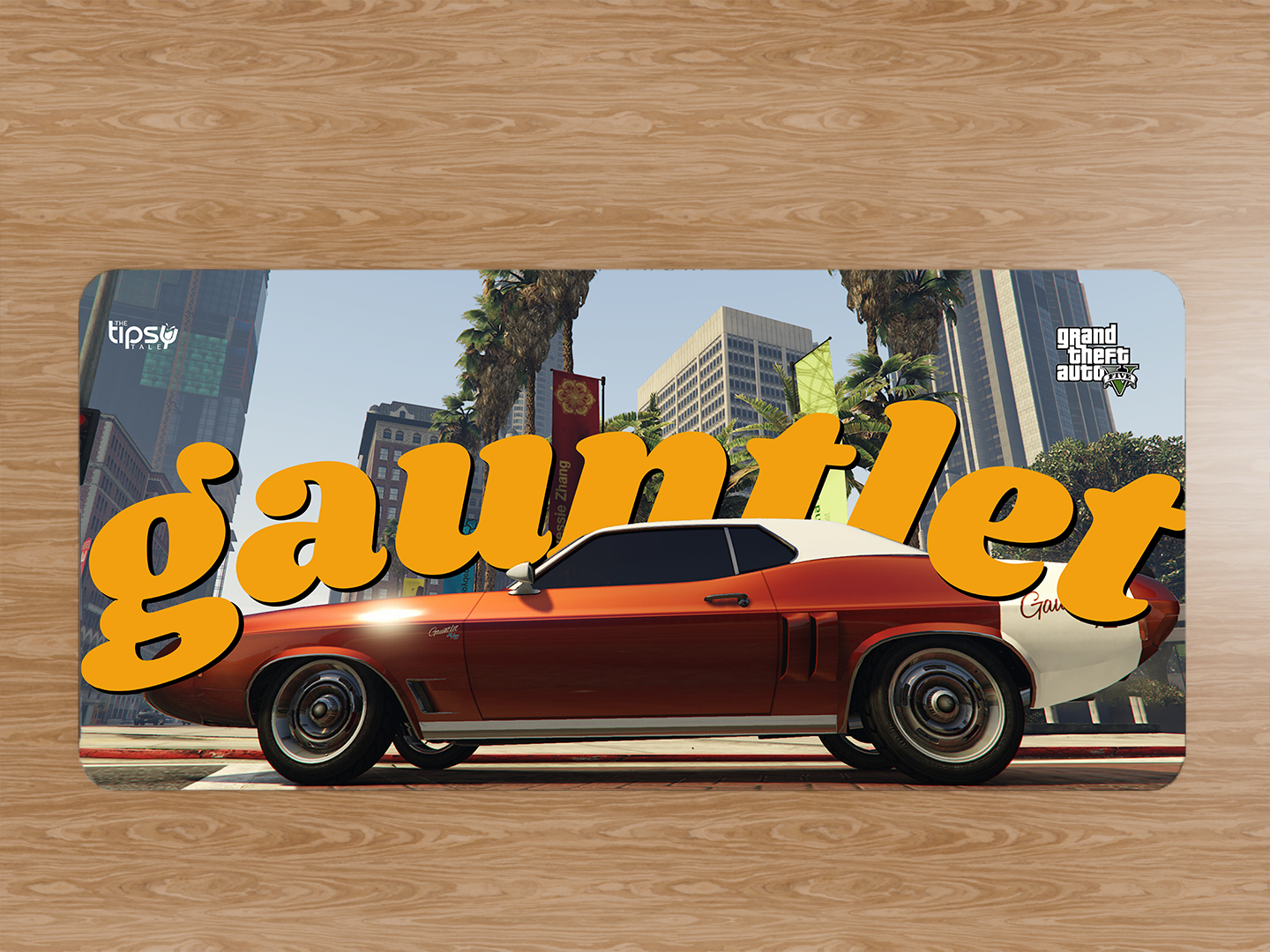 "GAUNTLET GTA 5" Gaming Mousepad Elevate Your Gaming Experience