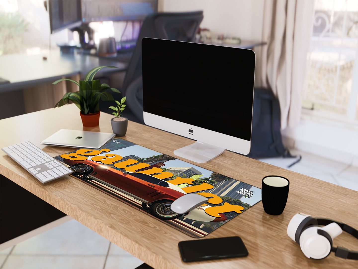 "GAUNTLET GTA 5" Gaming Mousepad Elevate Your Gaming Experience