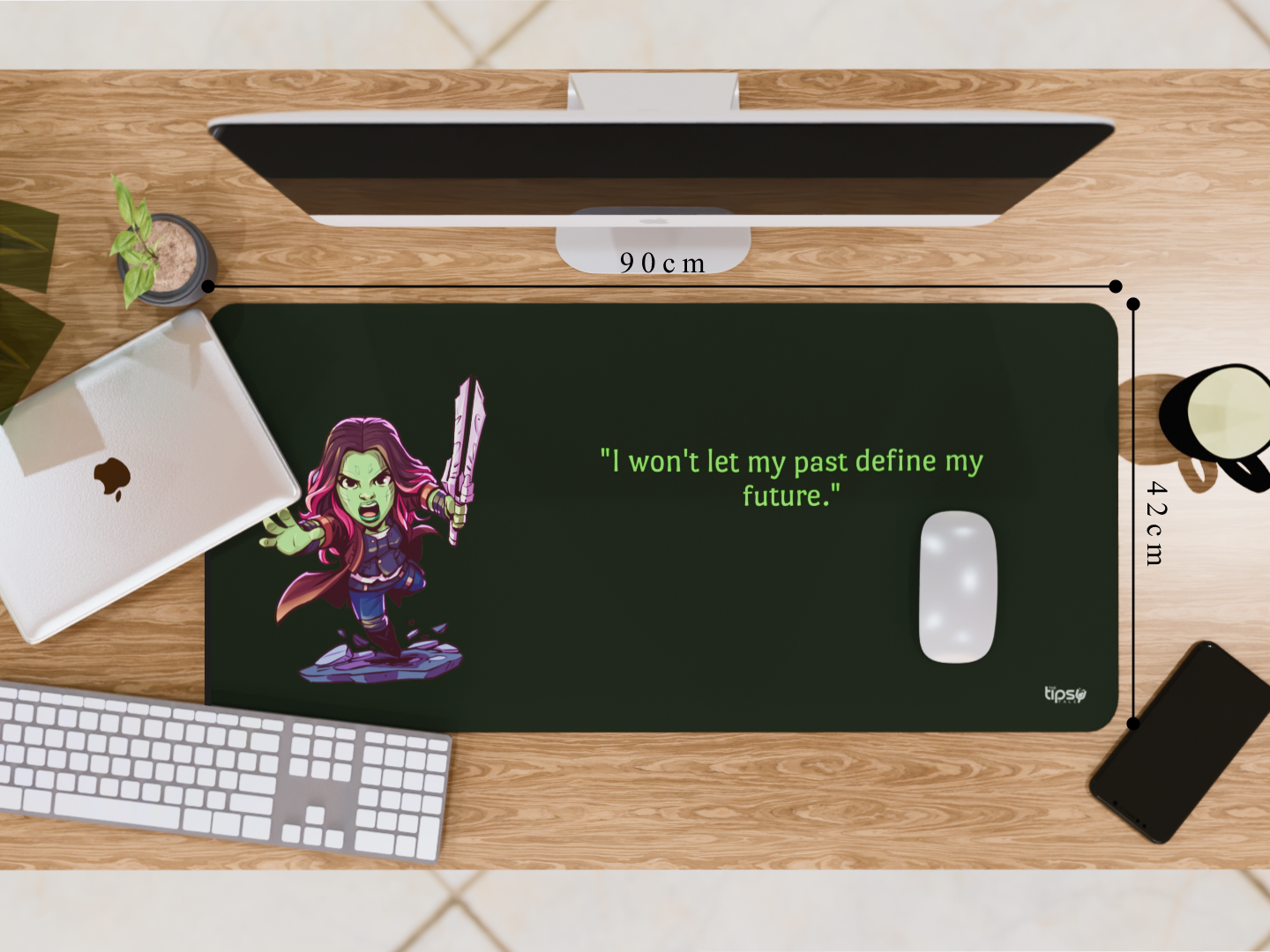 "Gamora" Gaming Mousepad Elevate Your Gaming Experience the Marvel Style