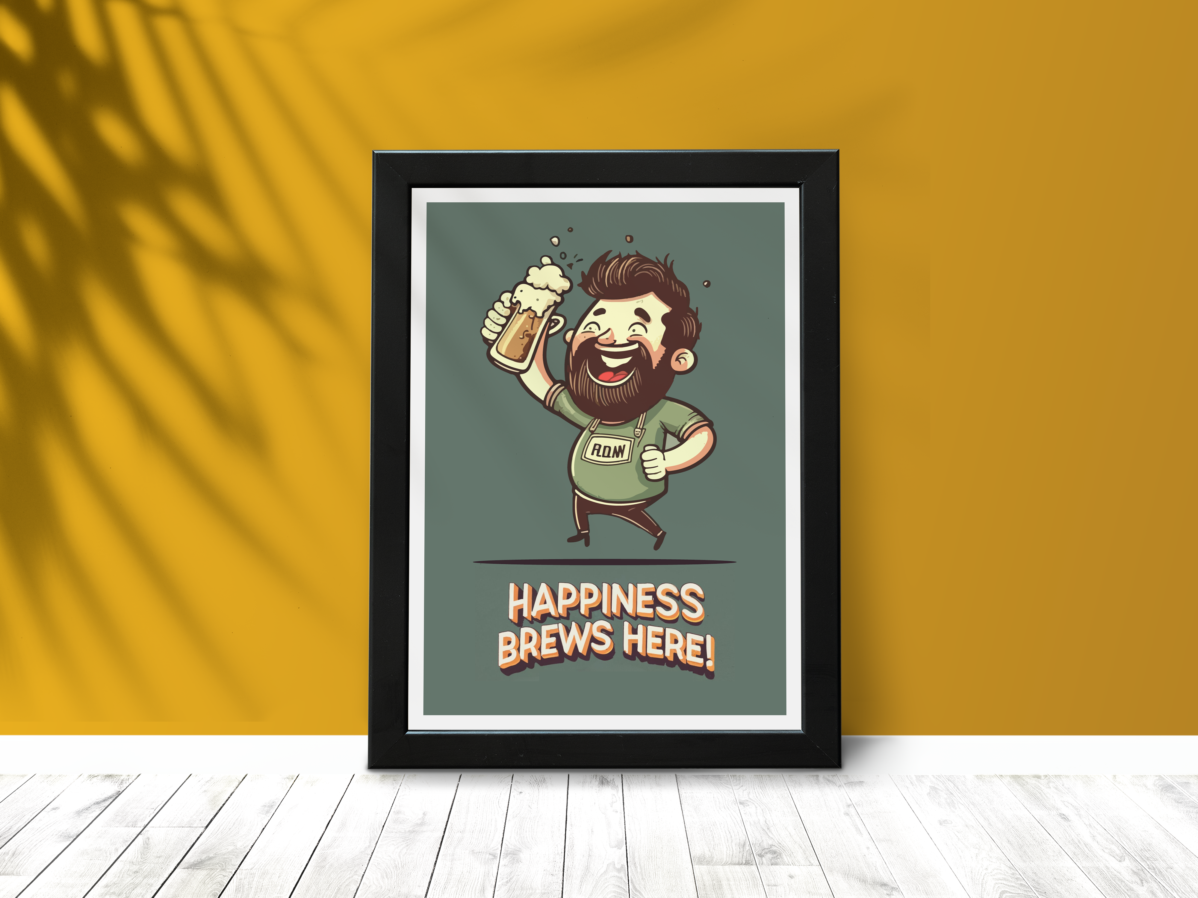 Happiness Brews right here with a Virtual Cheer:Poster