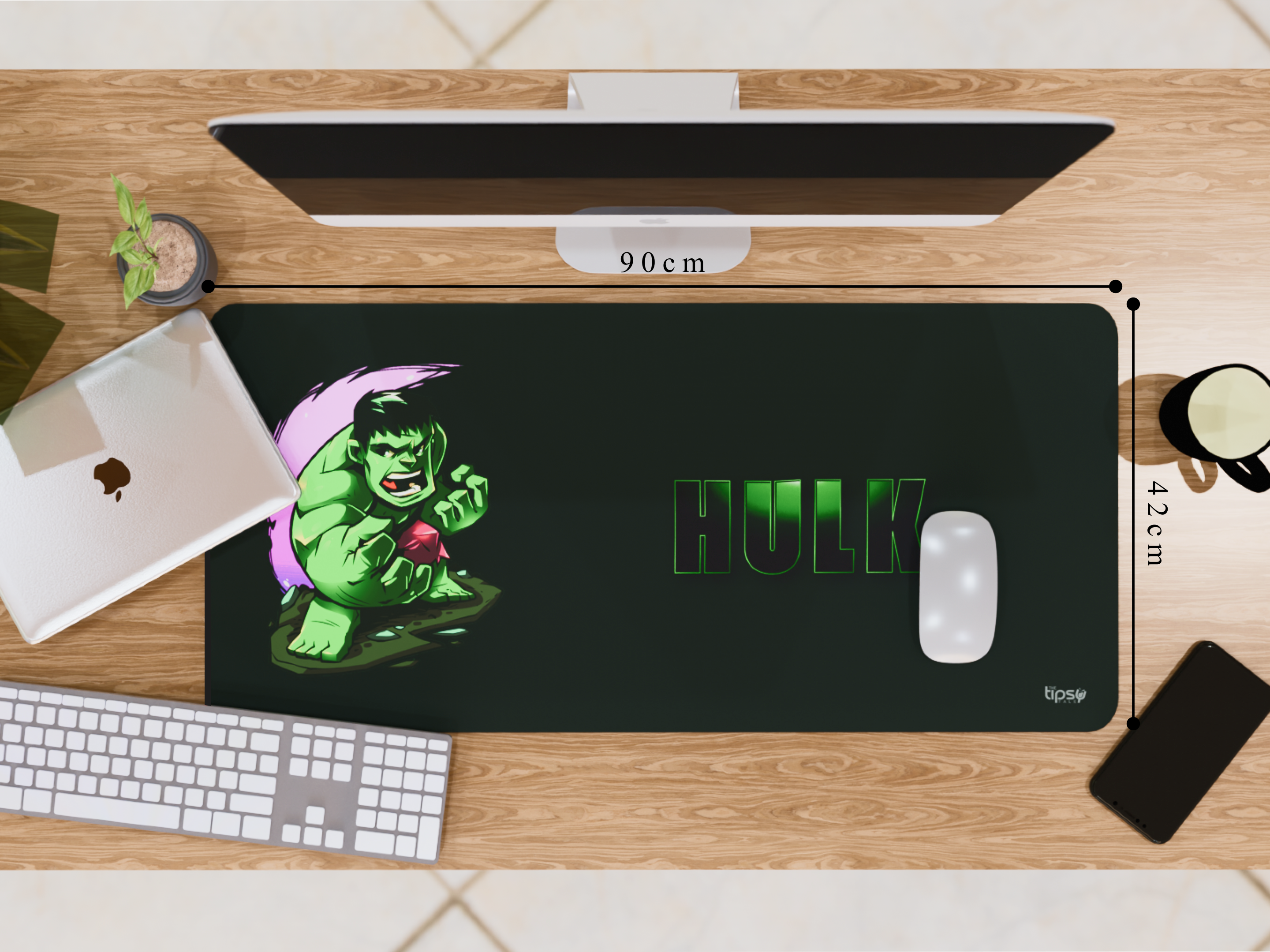 "Hulk" Gaming Mousepad Elevate Your Gaming Experience the Marvel Style