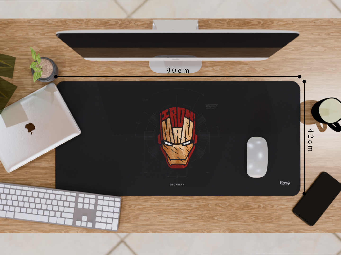 "IRON MAN-MARVEL" Gaming Mousepad Elevate Your Gaming Experience