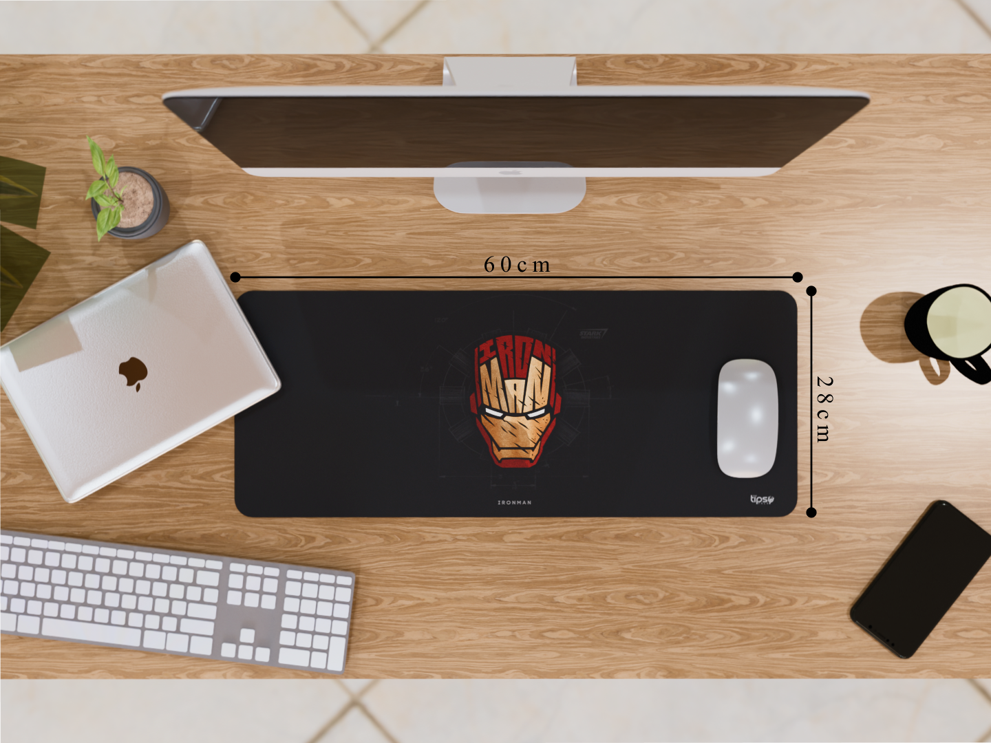 "IRON MAN-MARVEL" Gaming Mousepad Elevate Your Gaming Experience