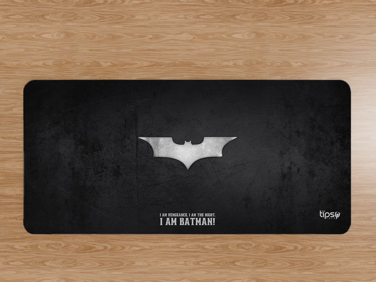 "I AM BAT MAN-DC-Movie" Gaming Mousepad- Elevate Your Gaming Experience