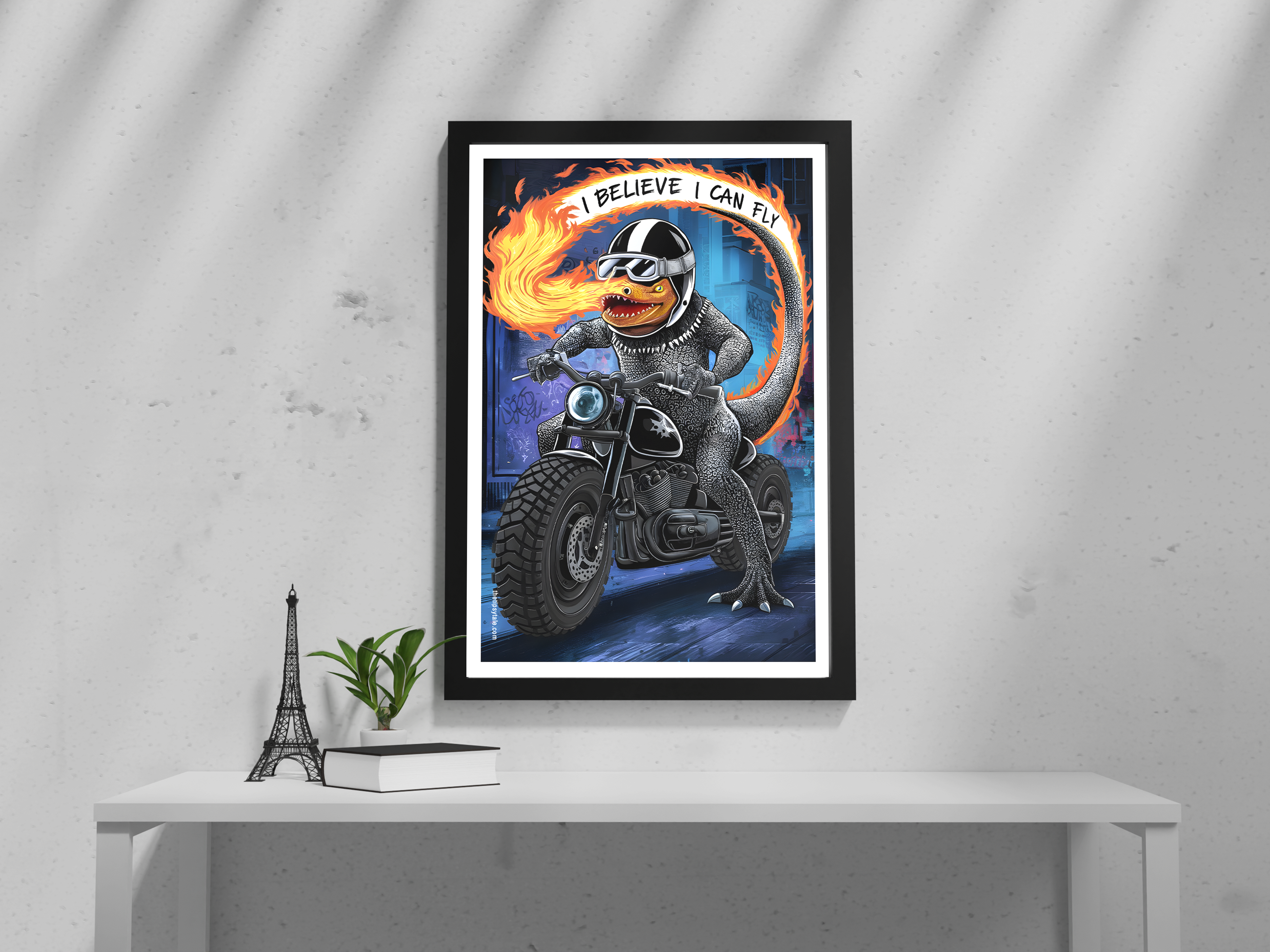 "Roar Away" Poster – Add a Touch of Personality to Your Space
