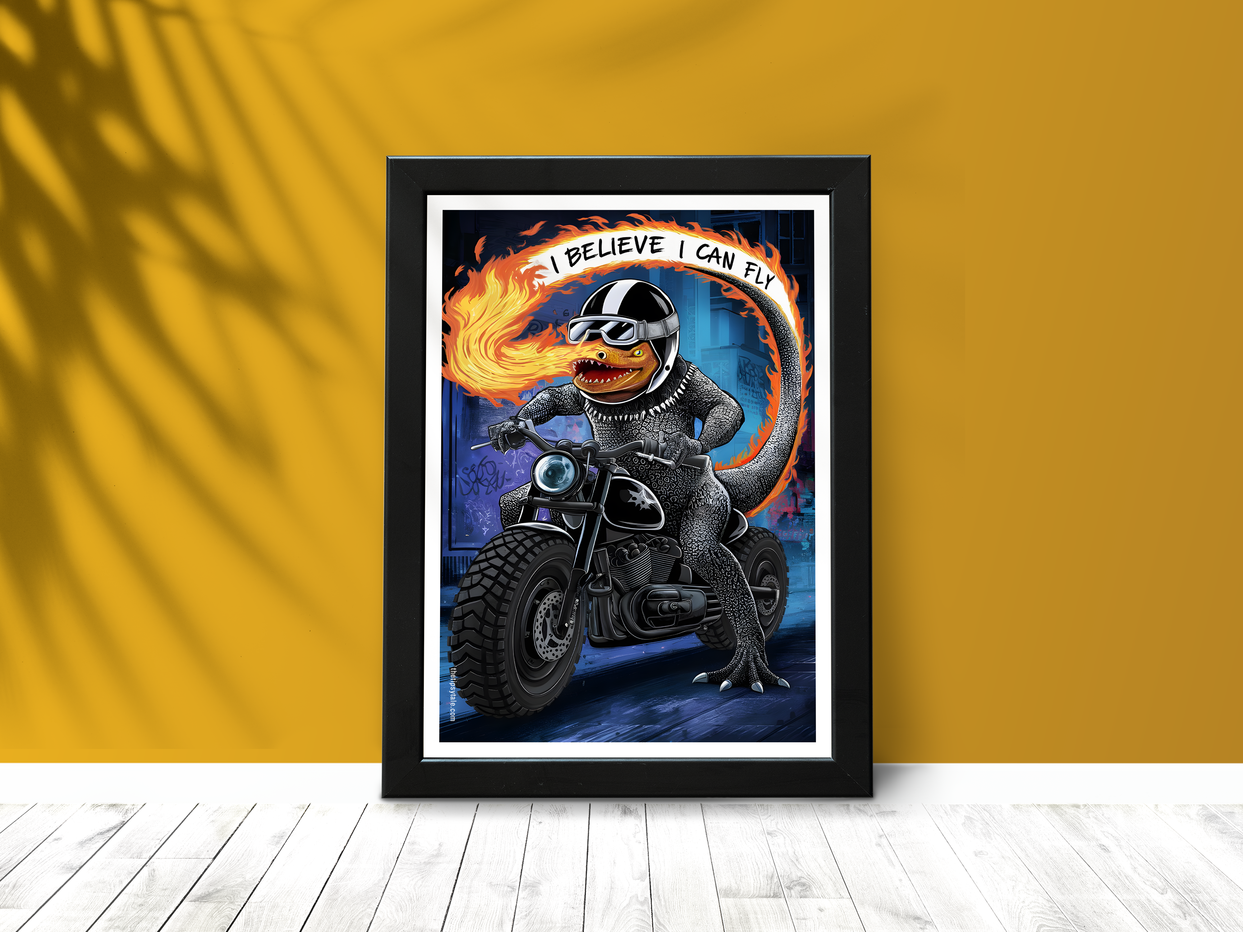 "Roar Away" Poster – Add a Touch of Personality to Your Space