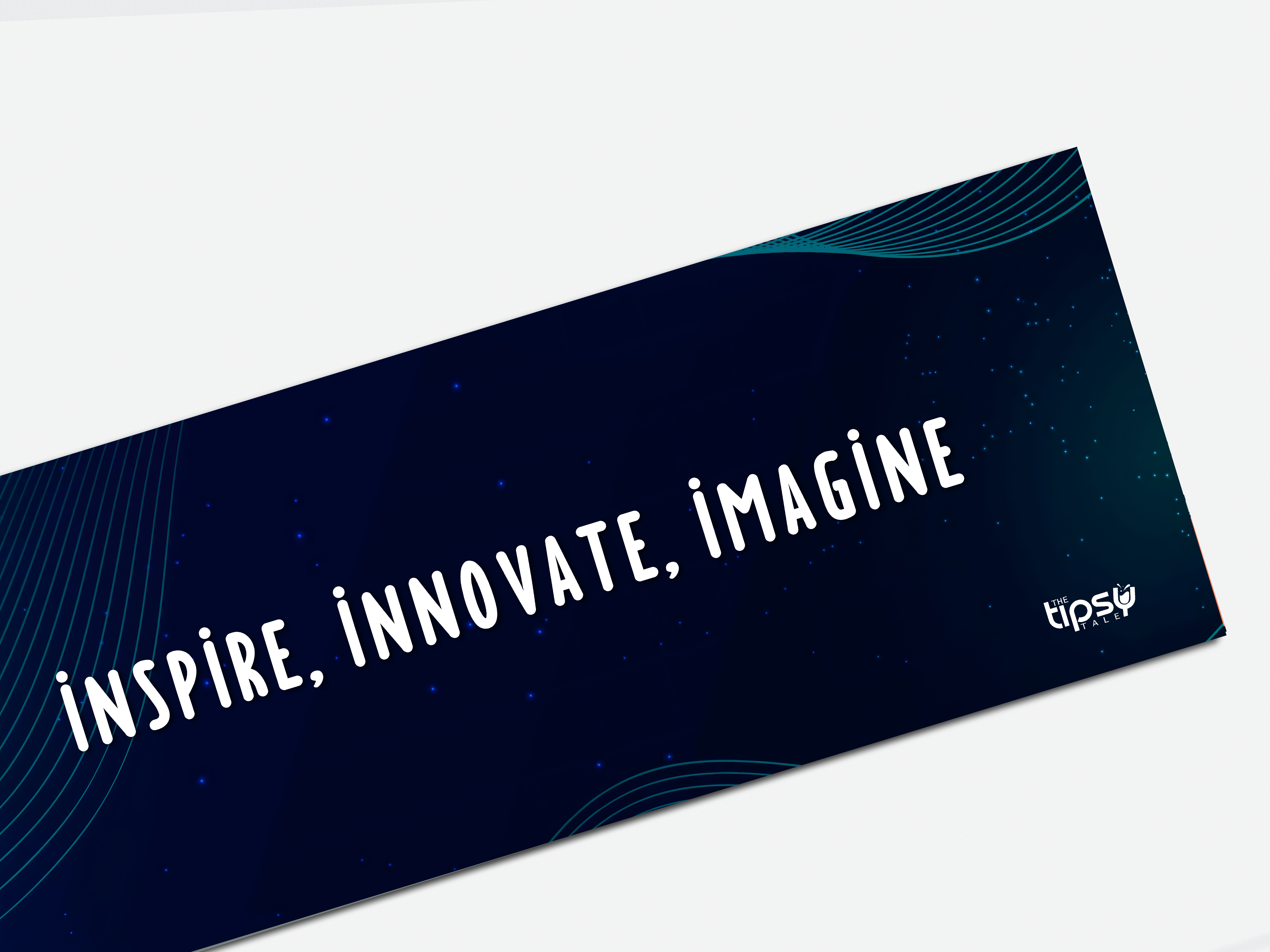 "Innovation starts with you!" Gaming Mousepad Elevate Your Gaming Experience