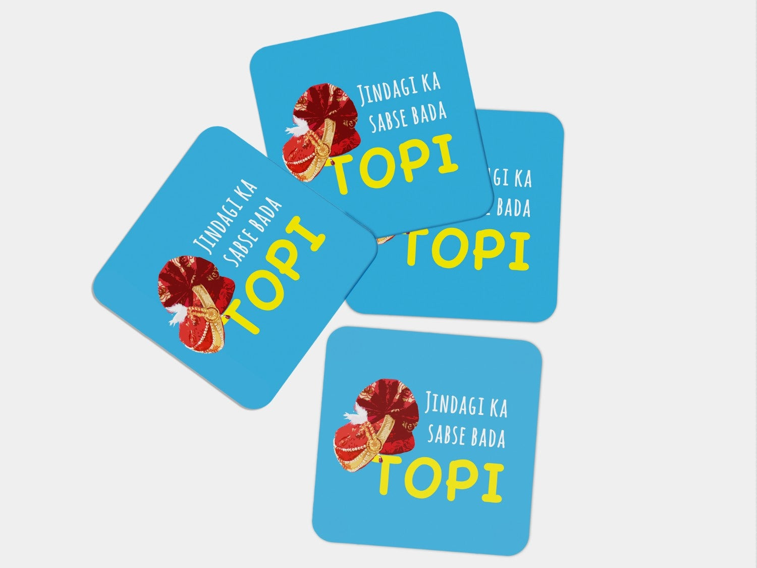 Cheers to Hilarious Moments: Coaster Set