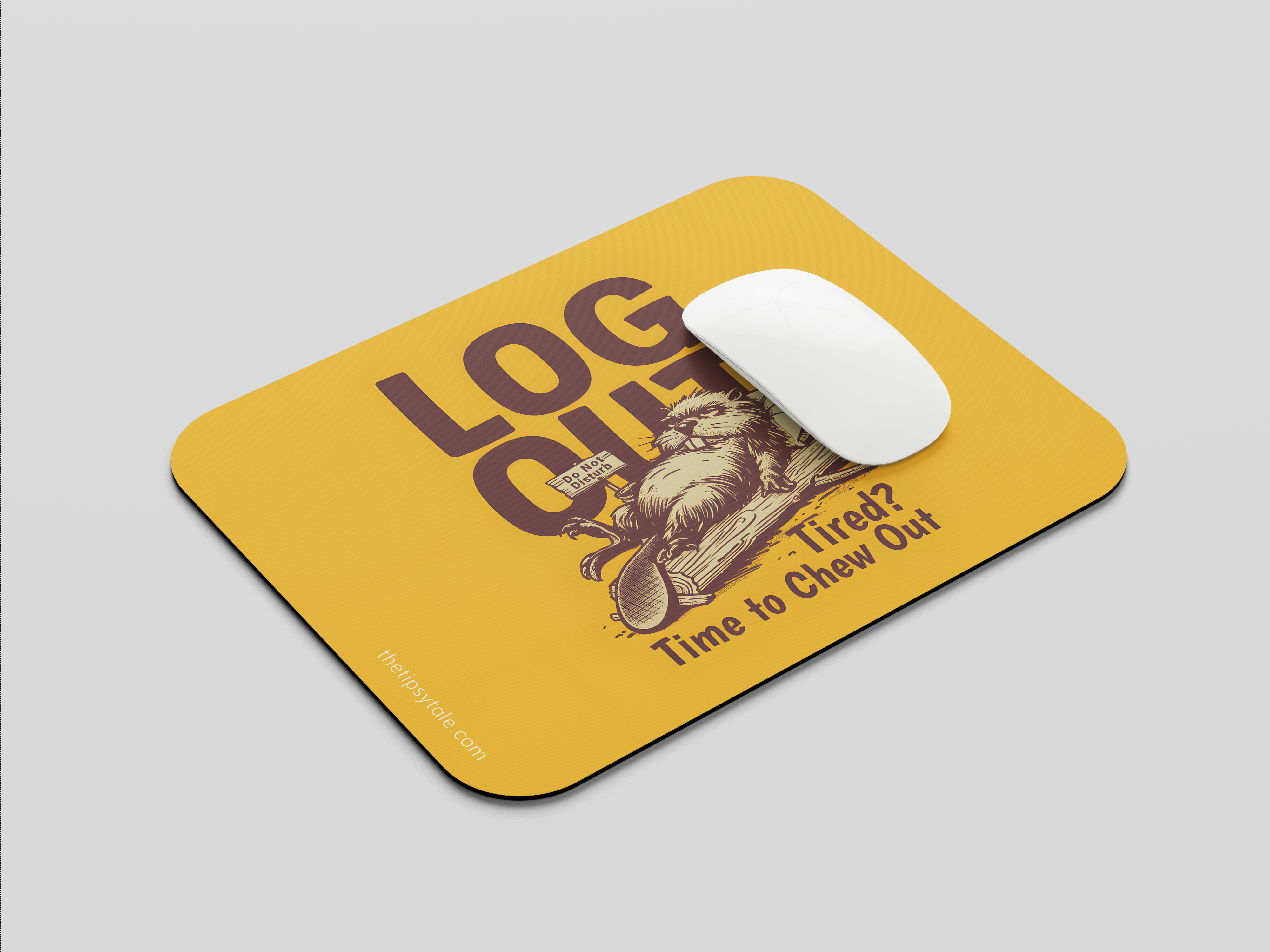 "Status: Do Not Disturb" Mousepad – Enhance Your Workspace with Style