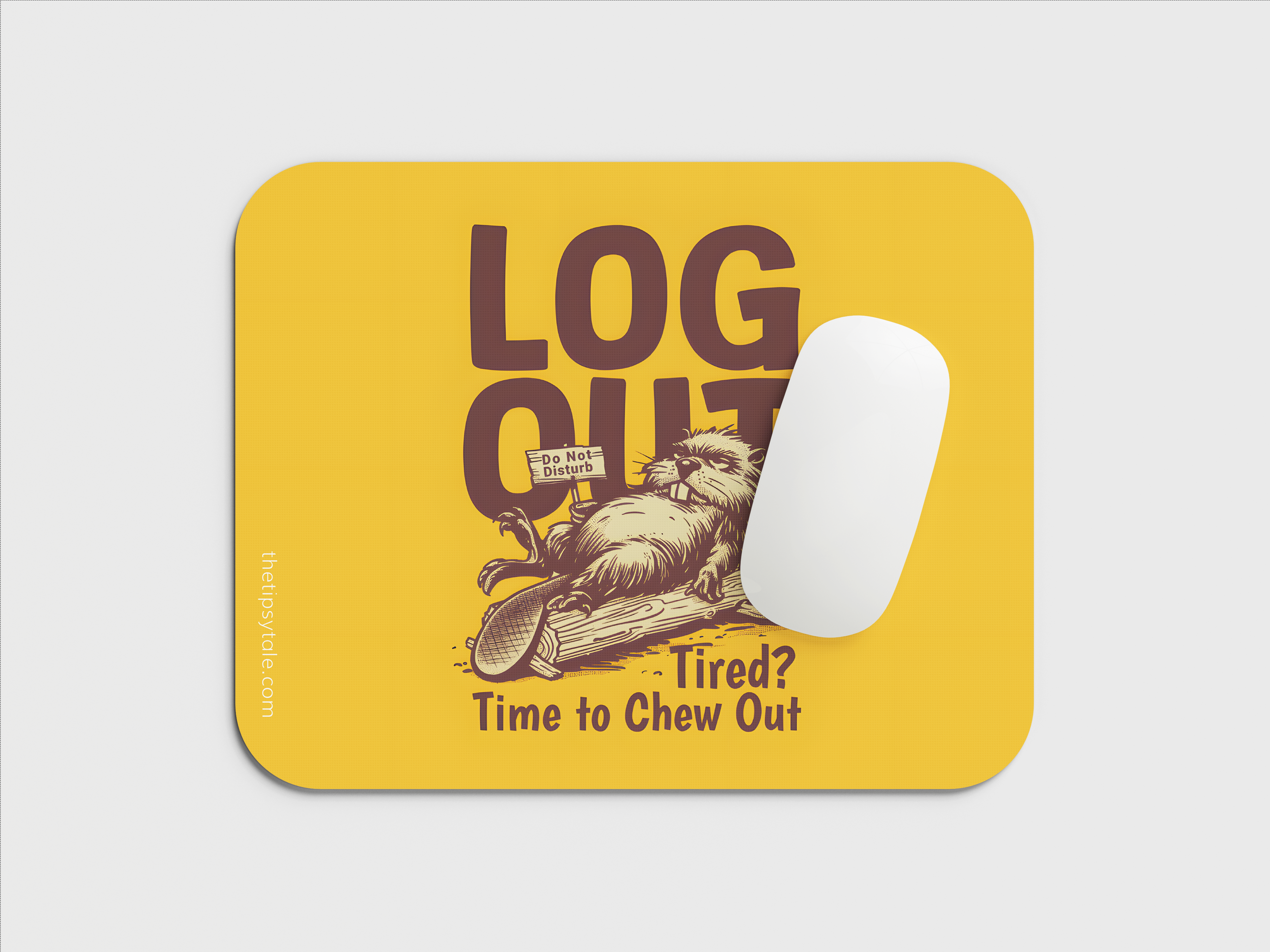 "Status: Do Not Disturb" Mousepad – Enhance Your Workspace with Style