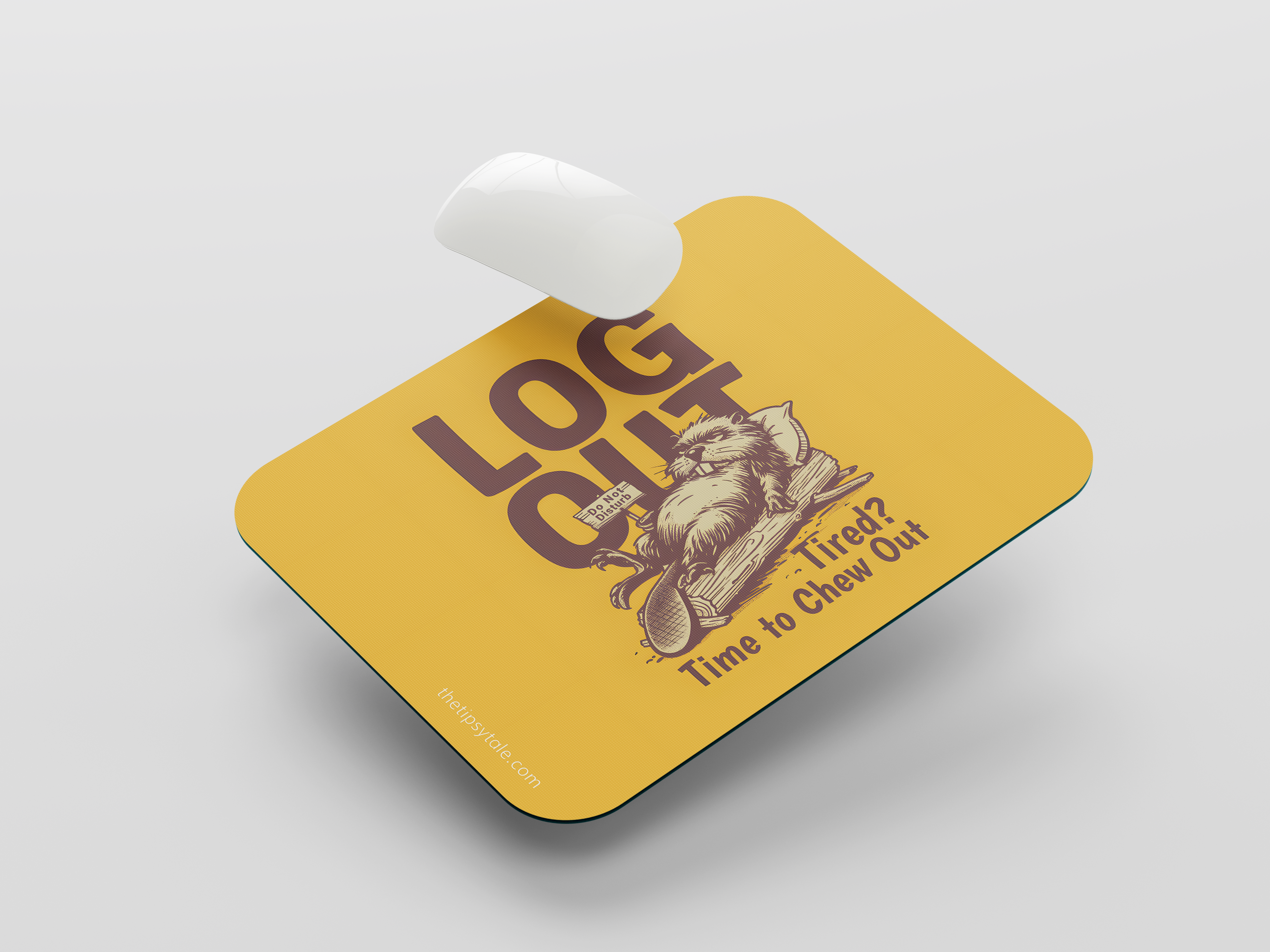 "Status: Do Not Disturb" Mousepad – Enhance Your Workspace with Style