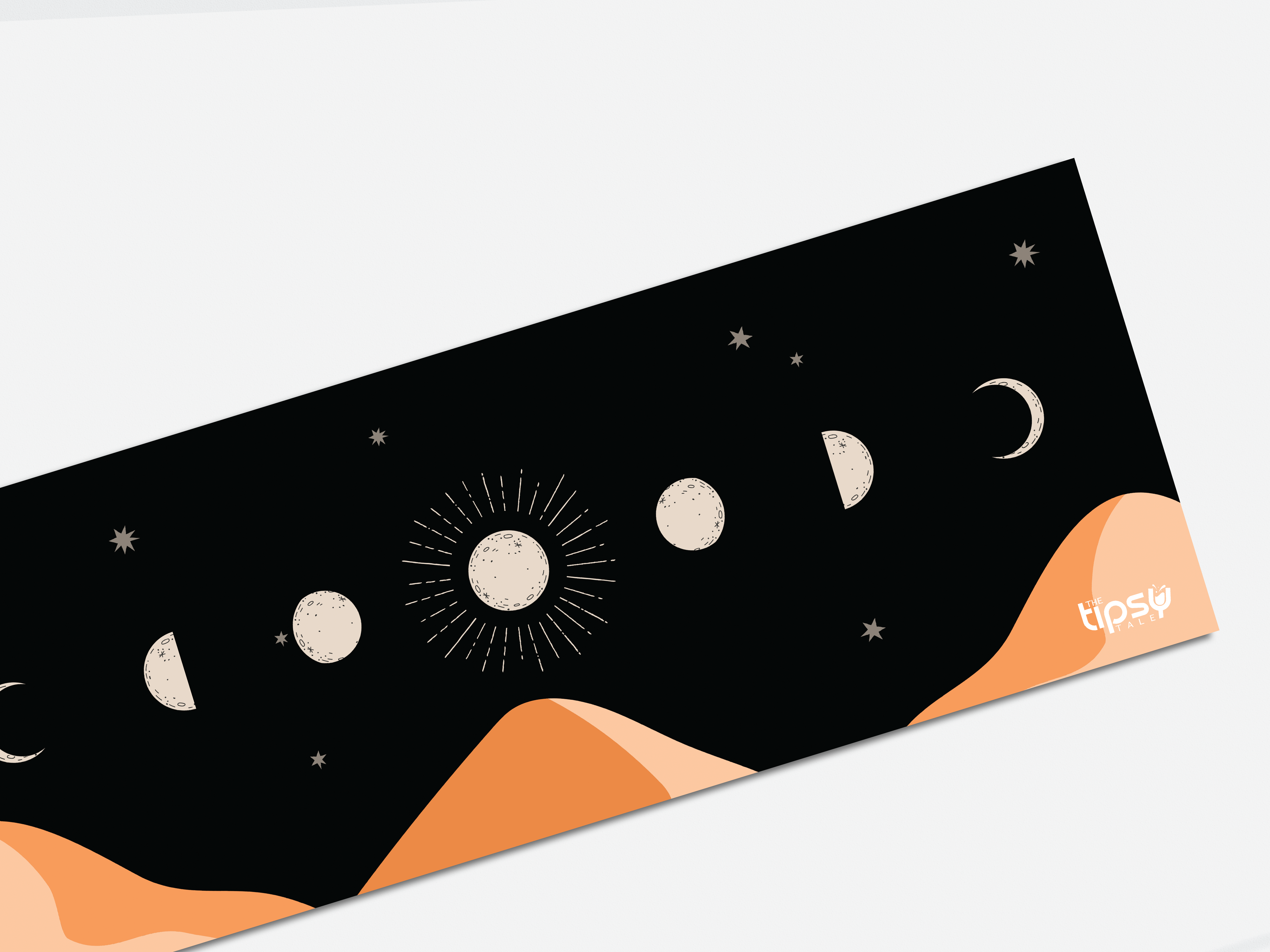 "Moon Phases" Gaming Mousepad Elevate Your Gaming Experience