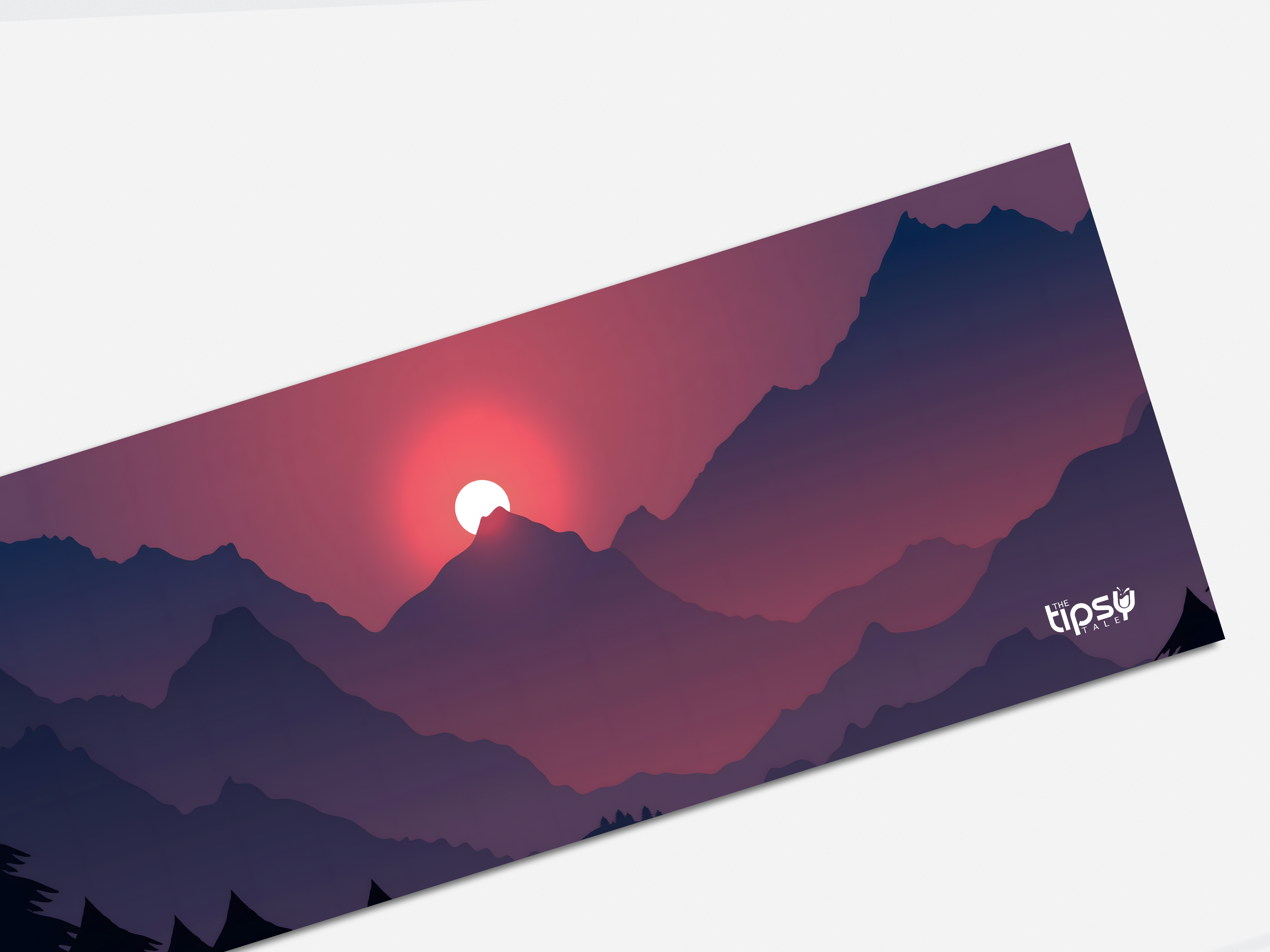 "Nature's Recharge Station" Gaming Mousepad Elevate Your Gaming Experience