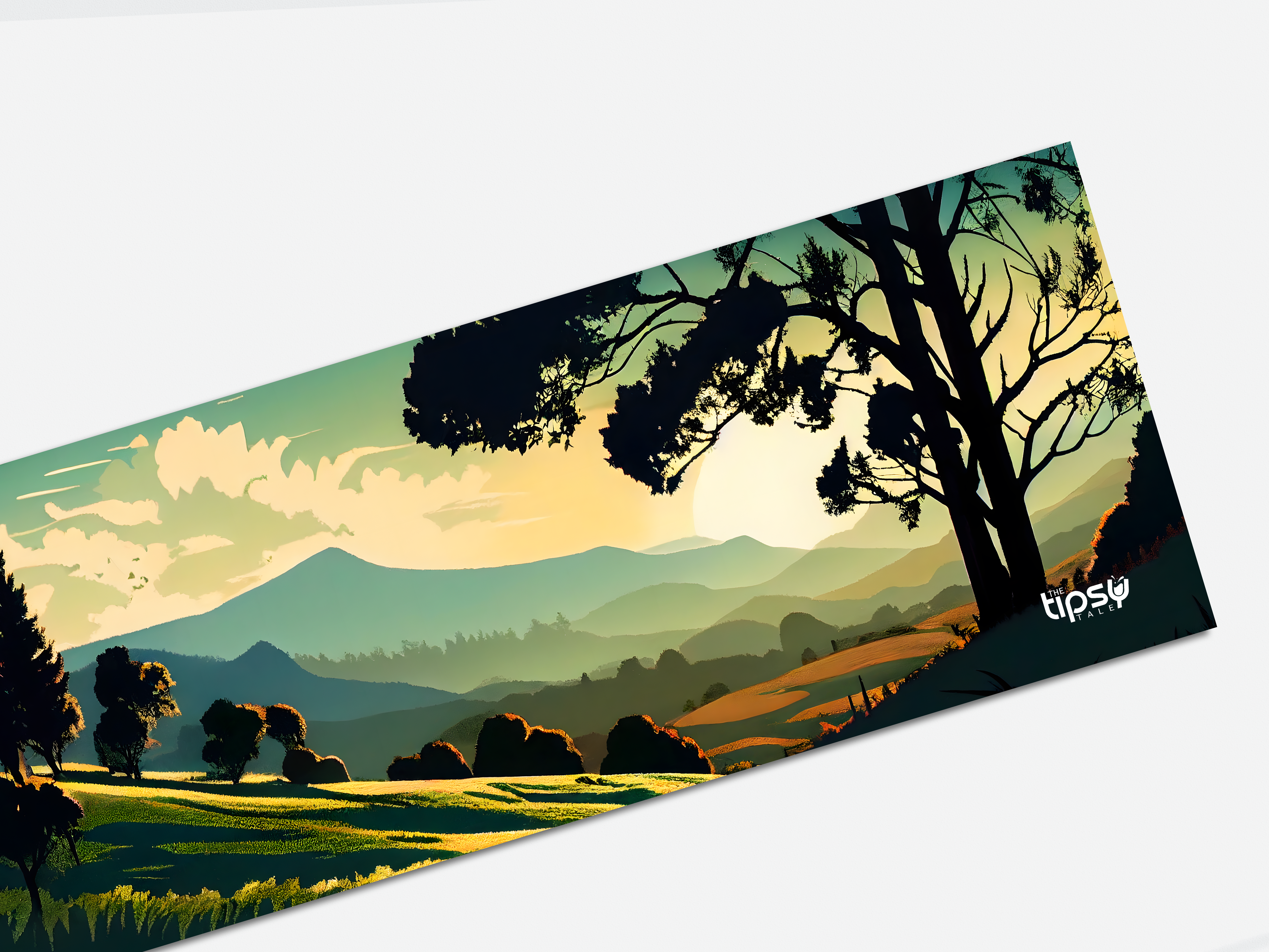 "Breathe in Nature" Gaming Mousepad Elevate Your Gaming Experience