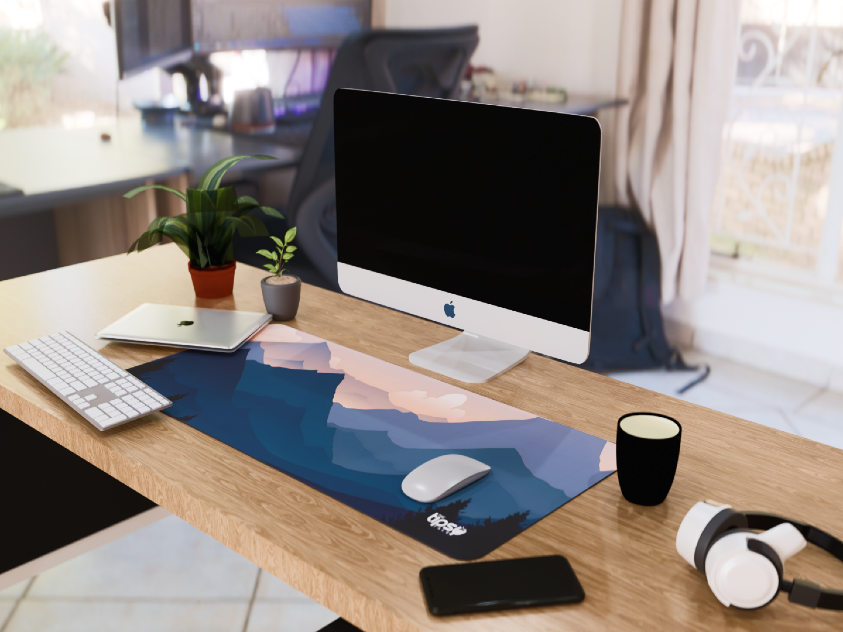 "Reach New Heights" Gaming Mousepad Elevate Your Gaming Experience