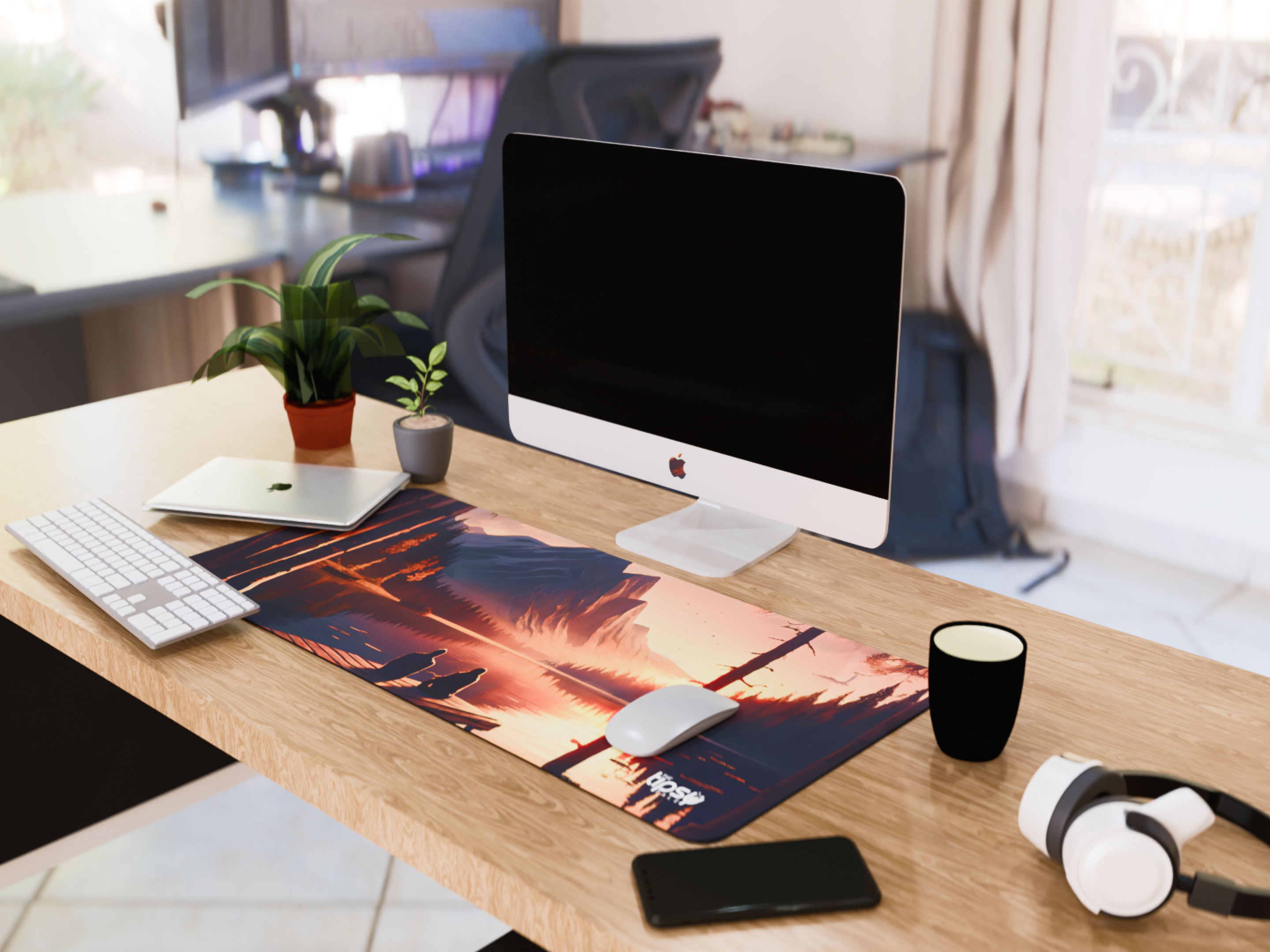 "Forest Therapy"Gaming Mousepad Elevate Your Gaming Experience