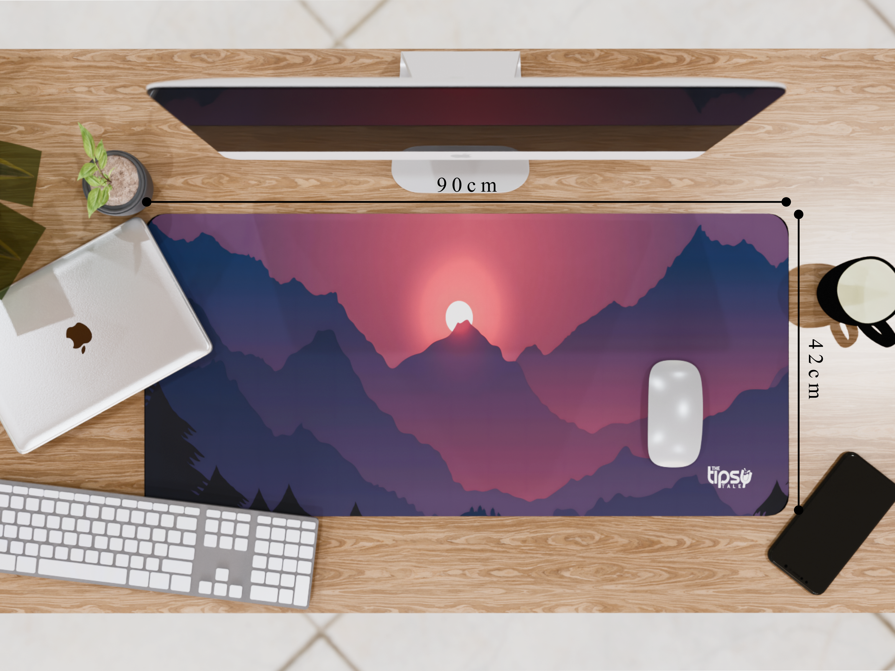 "Nature's Recharge Station" Gaming Mousepad Elevate Your Gaming Experience