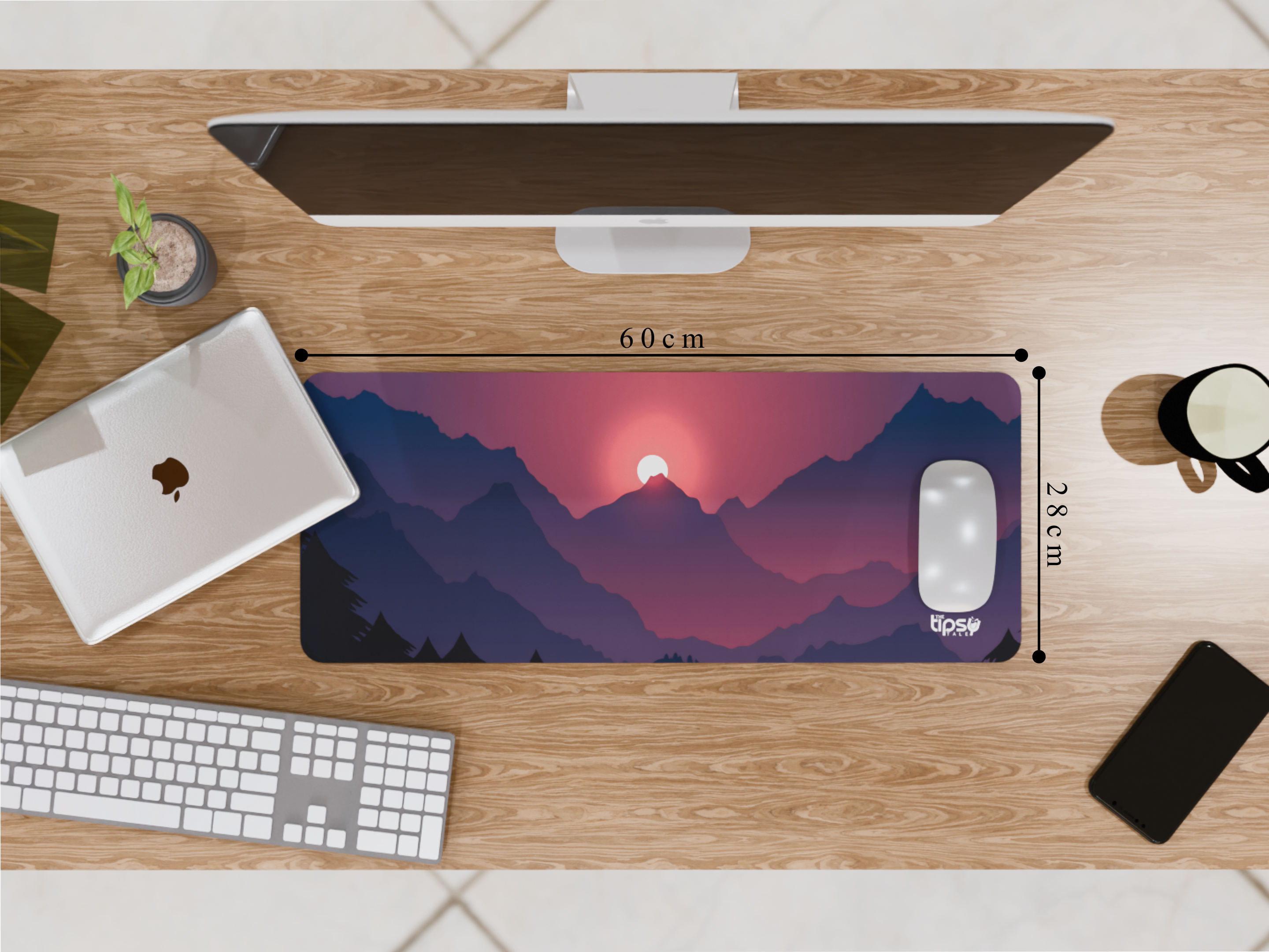 "Nature's Recharge Station" Gaming Mousepad Elevate Your Gaming Experience