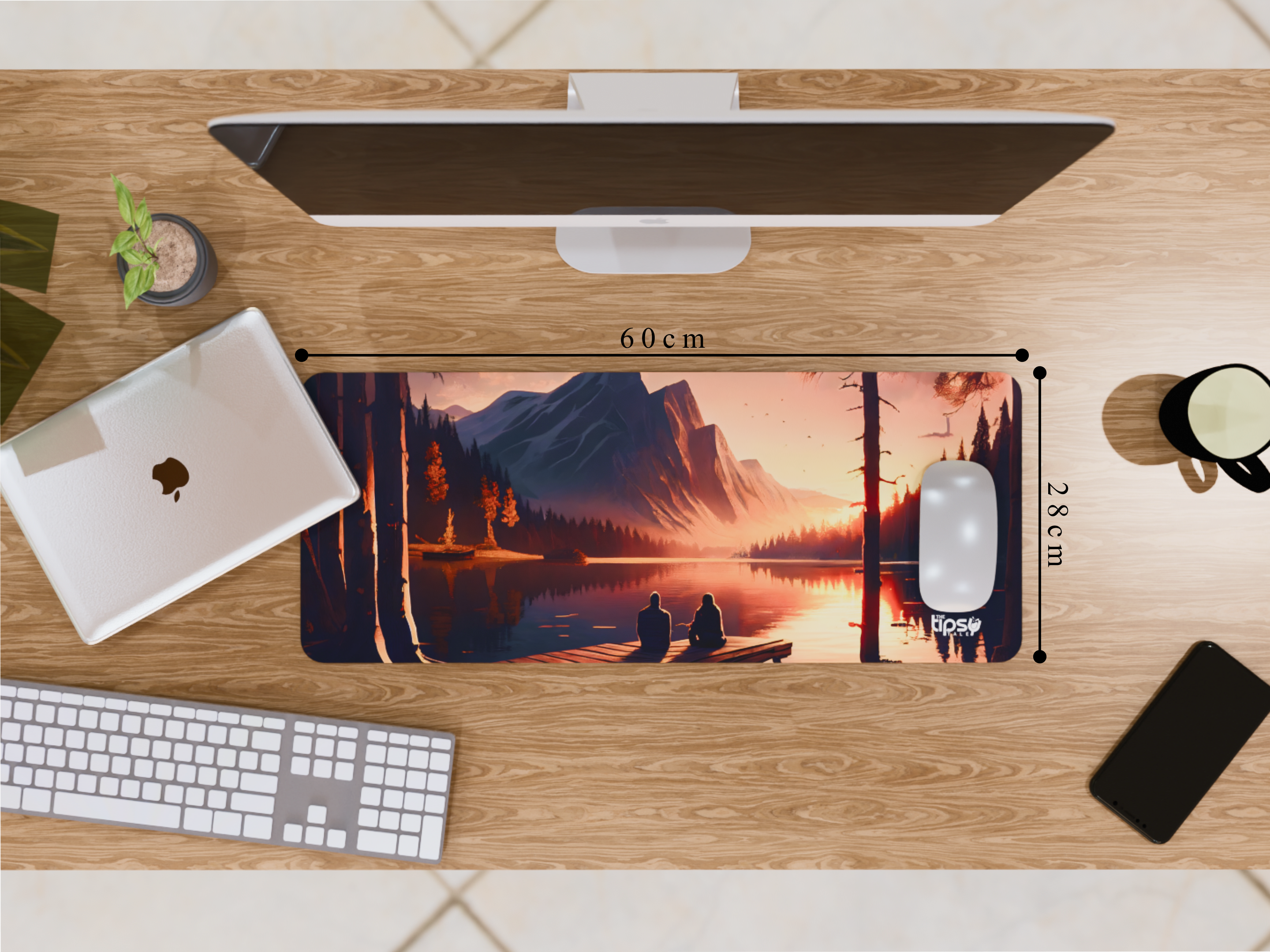 "Forest Therapy"Gaming Mousepad Elevate Your Gaming Experience