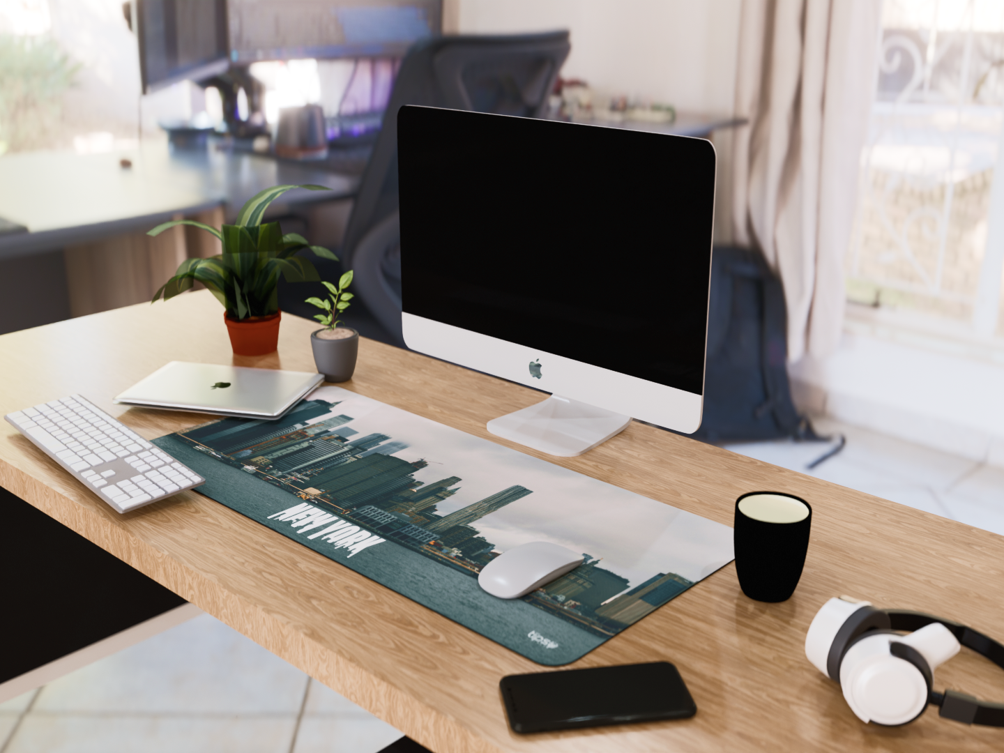 "New York- Travel Version" Gaming Mousepad Elevate Your Gaming Experience