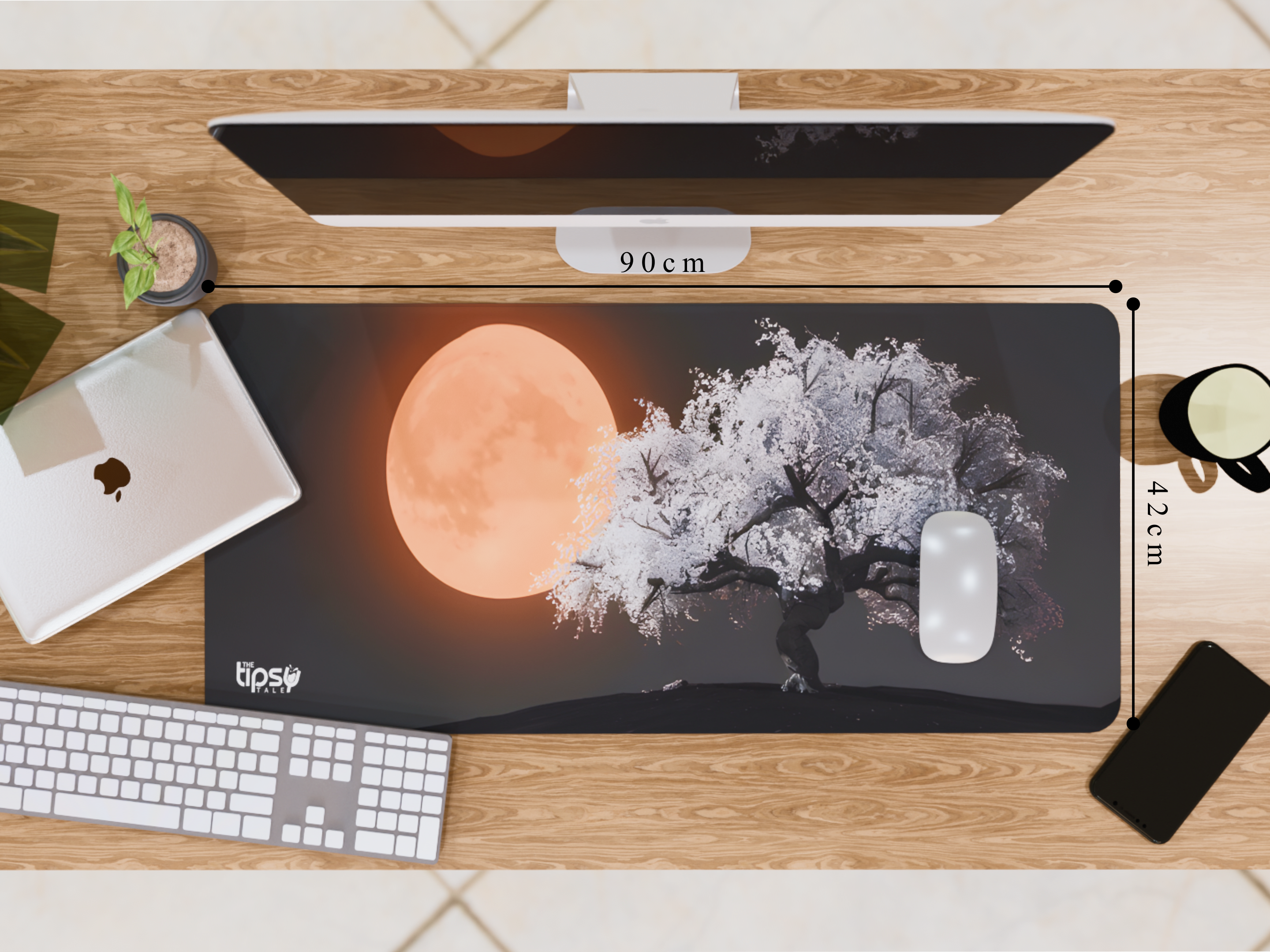 "Harvest Moon" Gaming Mousepad Elevate Your Gaming Experience