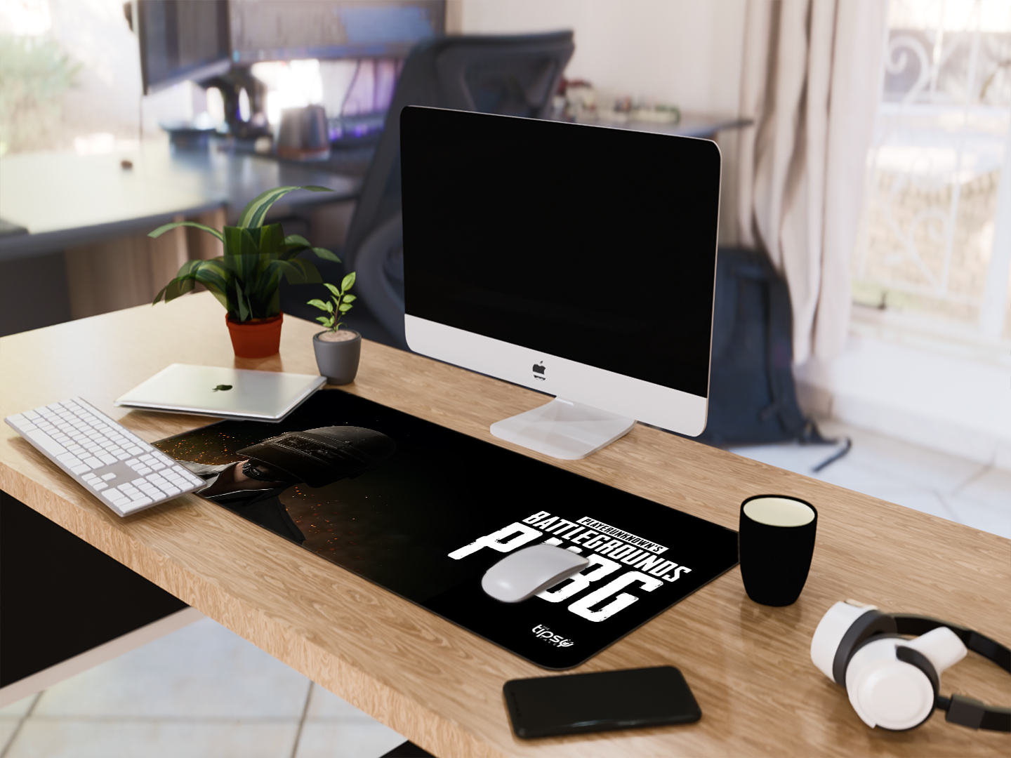 "PUB-G battles" Gaming Mousepad Elevate Your Gaming Experience