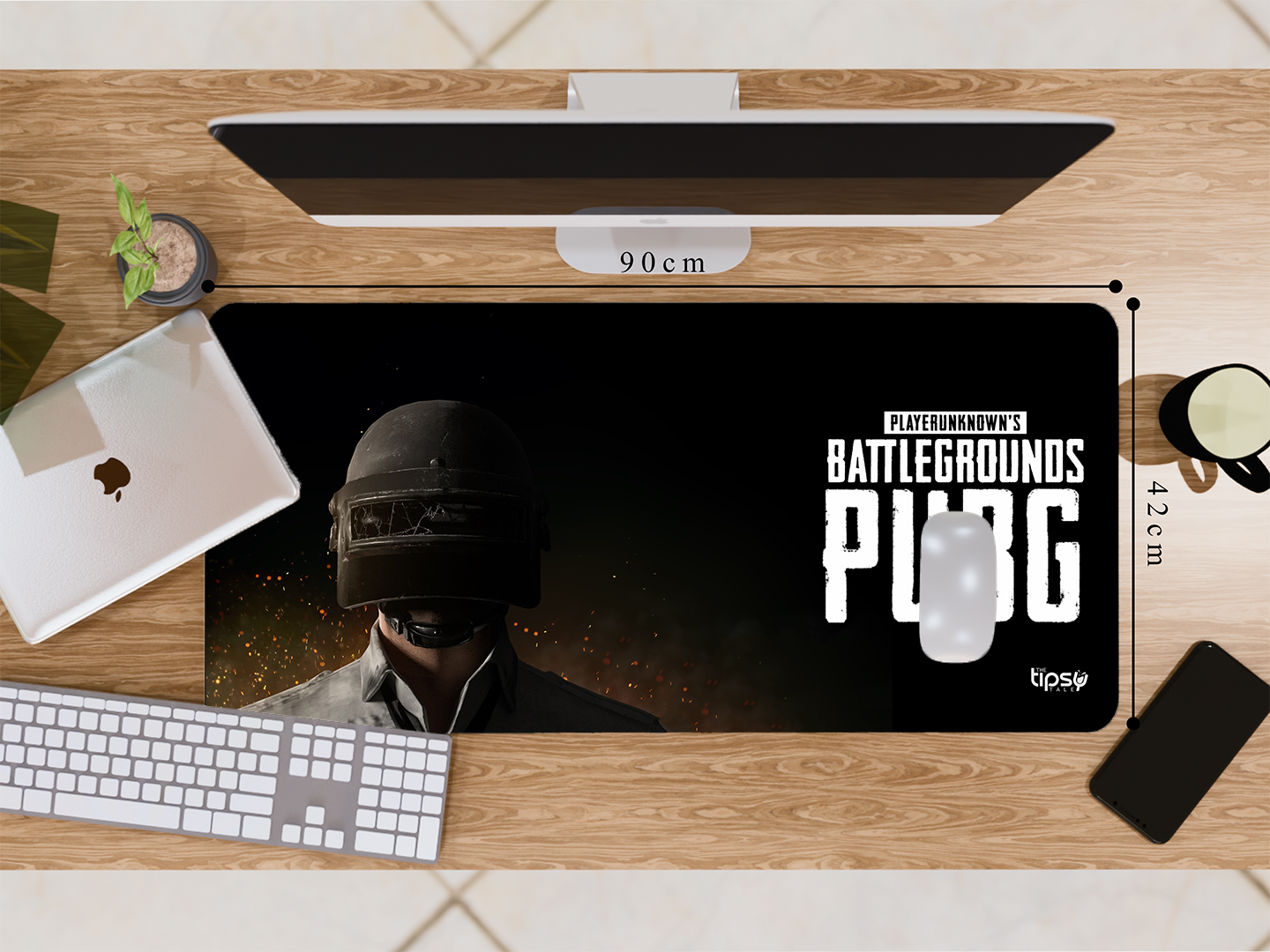 "PUB-G battles" Gaming Mousepad Elevate Your Gaming Experience