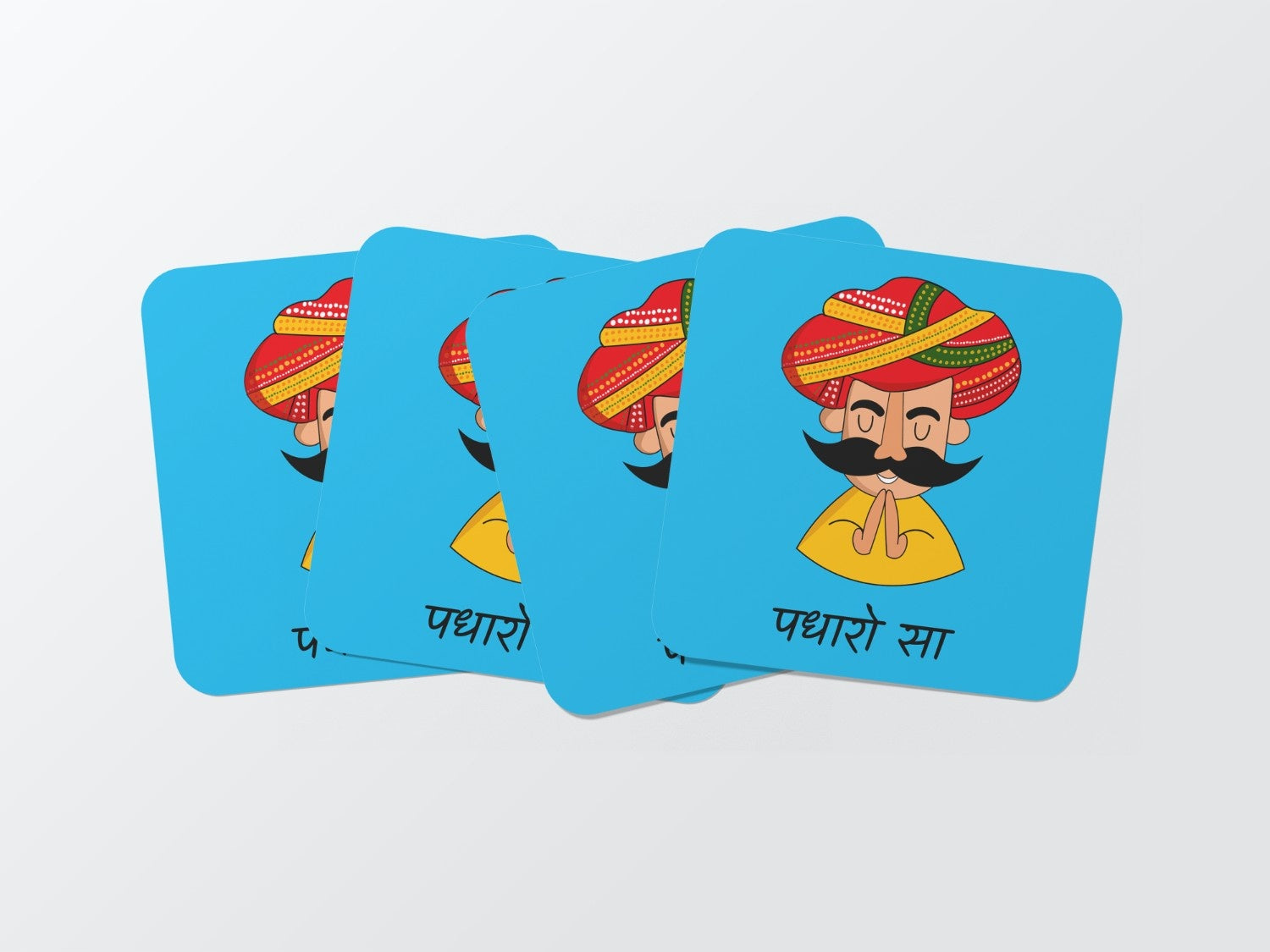 Invite Guests with Traditional Grace:Rajasthani Coaster Set