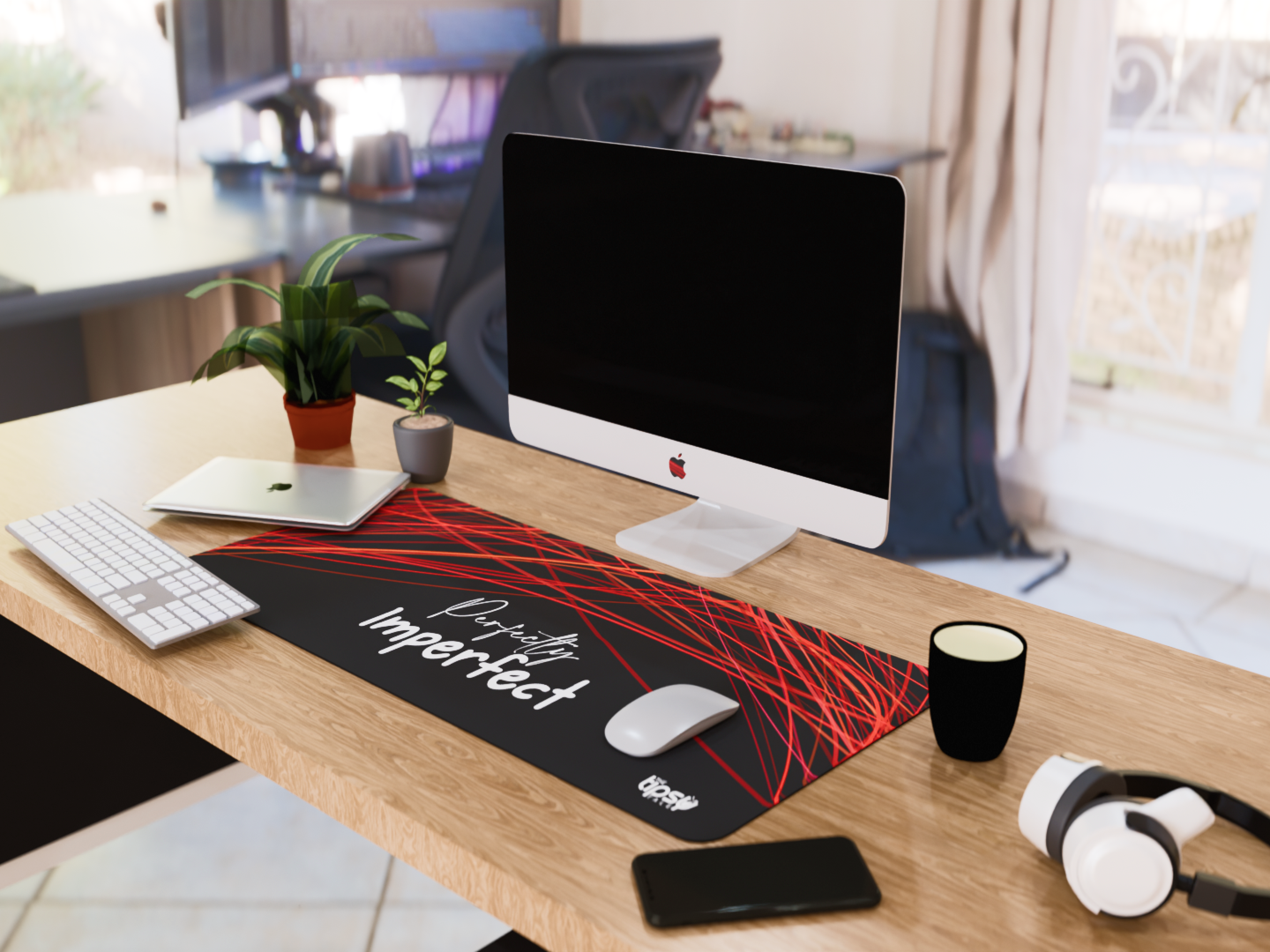 "Perfectly Imperfect" Gaming Mousepad Elevate Your Gaming Experience