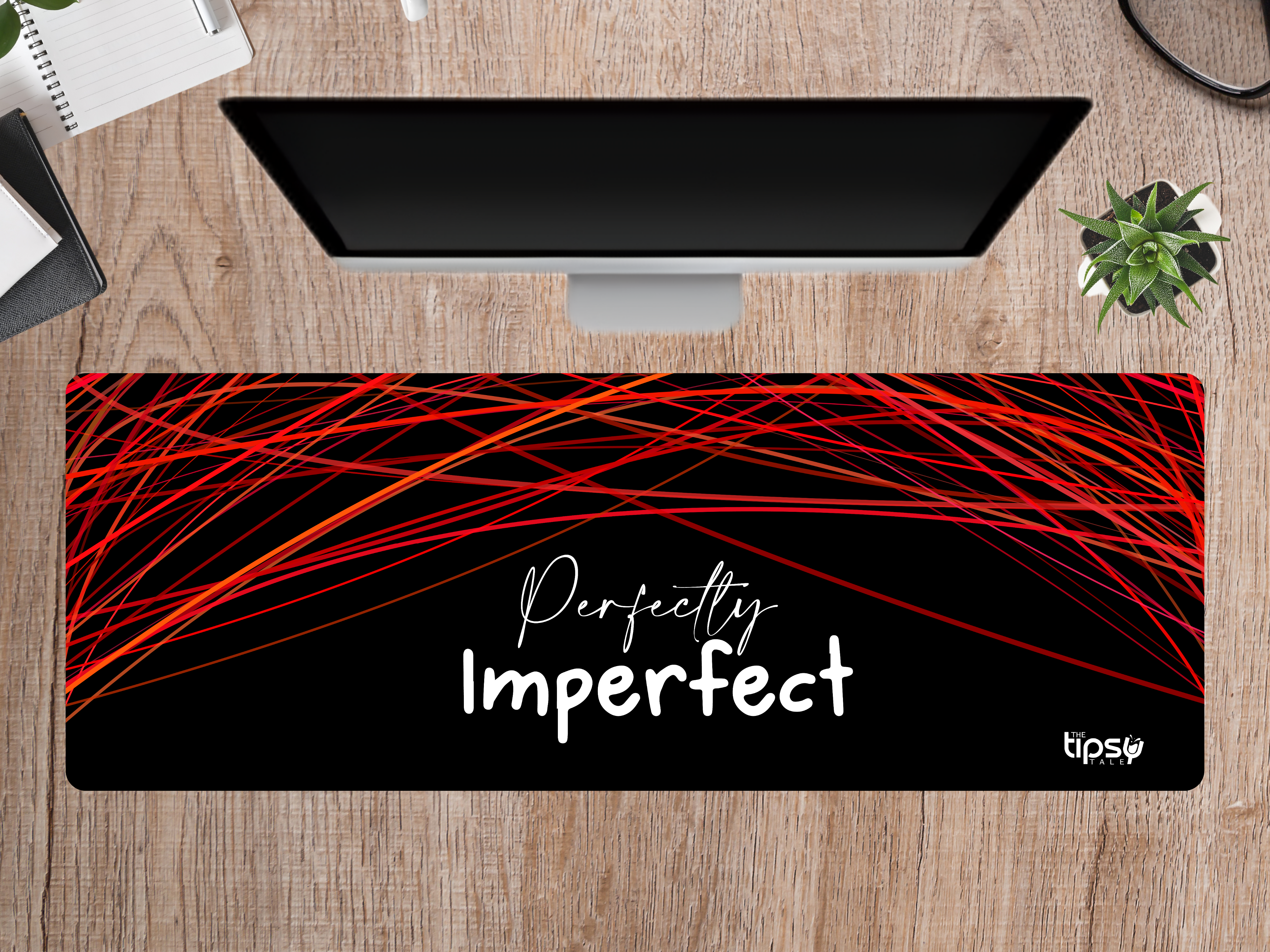 "Perfectly Imperfect" Gaming Mousepad Elevate Your Gaming Experience
