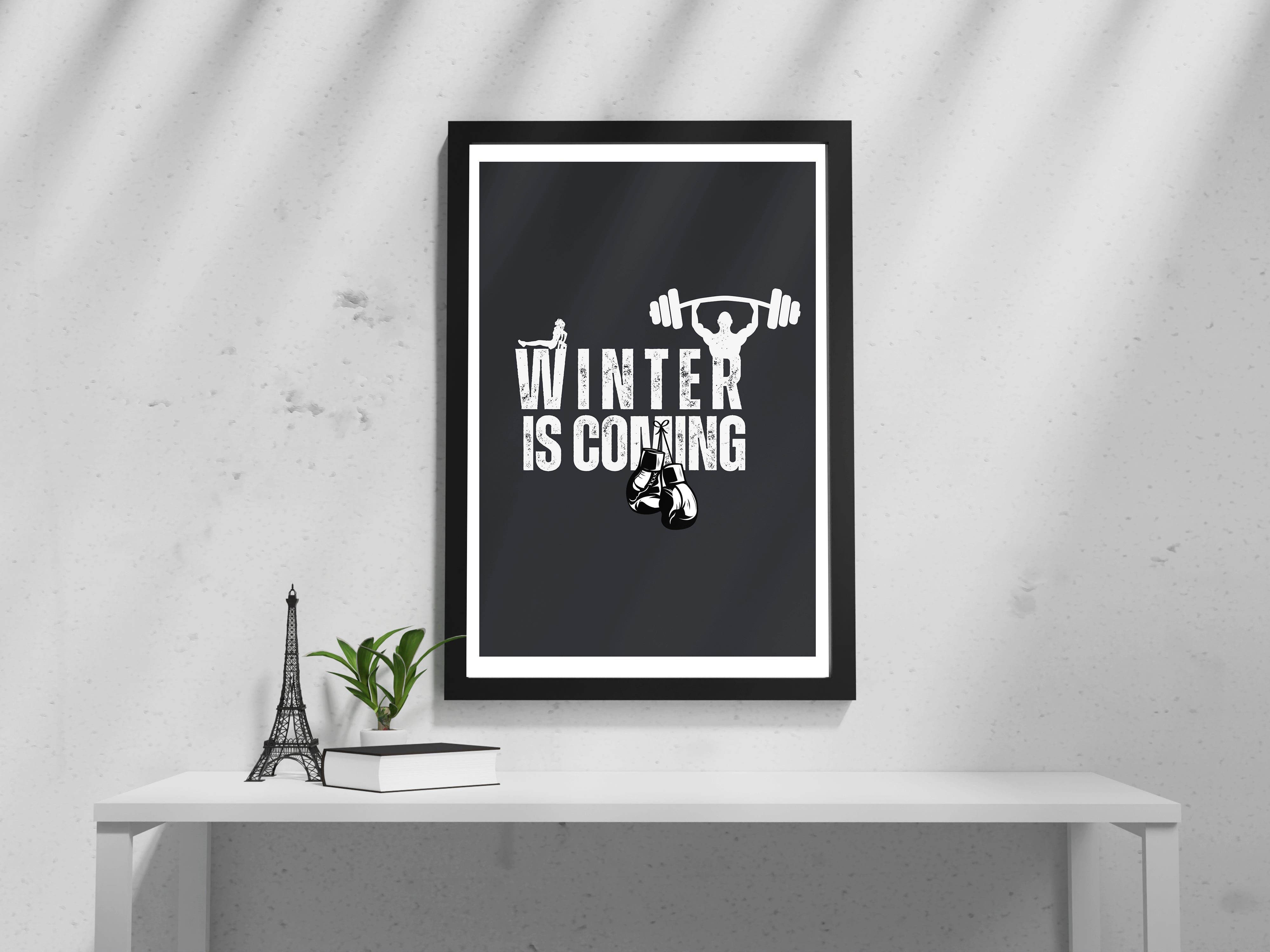"Winter Is Coming" Poster – Add a Touch of Personality to Your Space